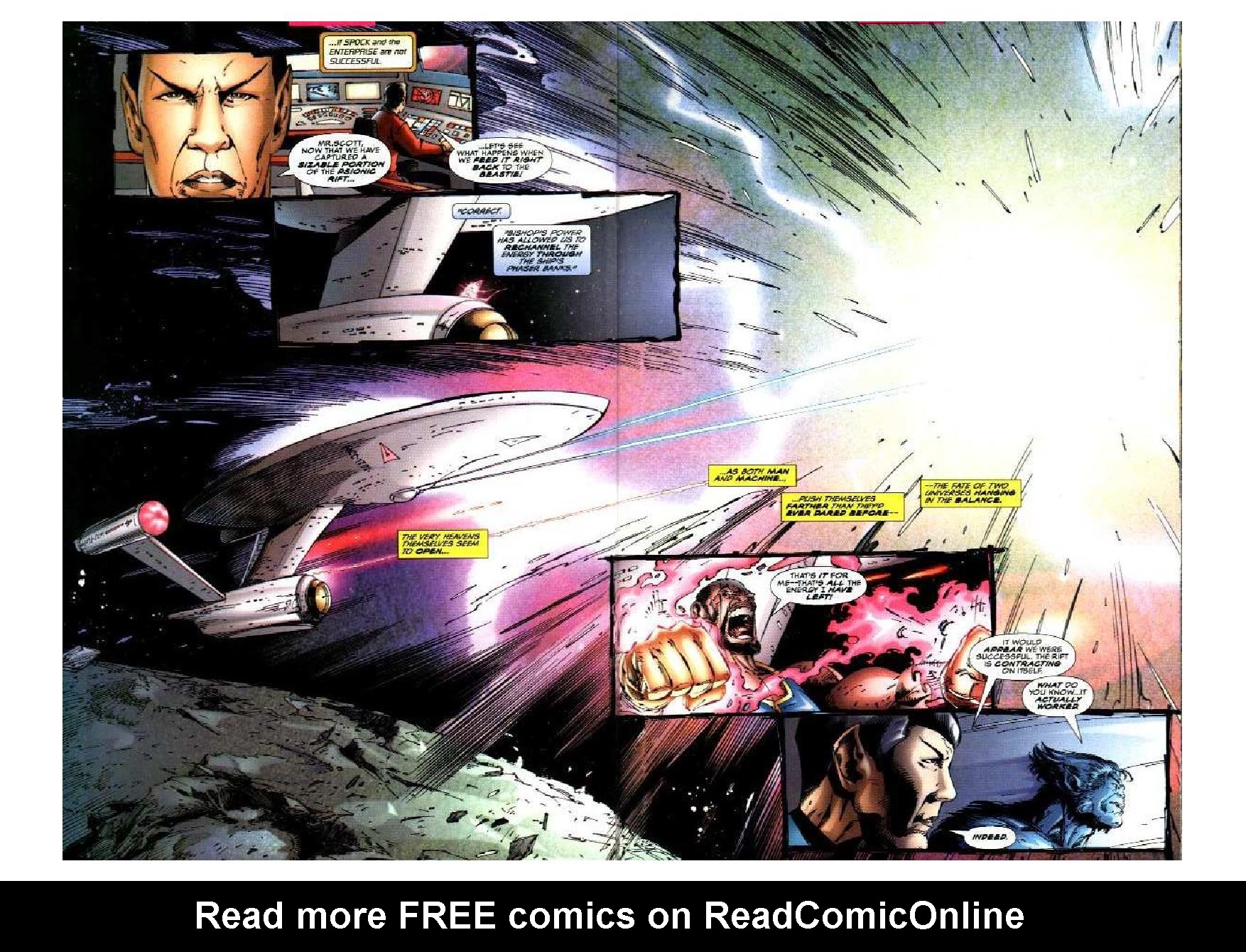 Read online Star Trek/X-Men comic -  Issue # Full - 35