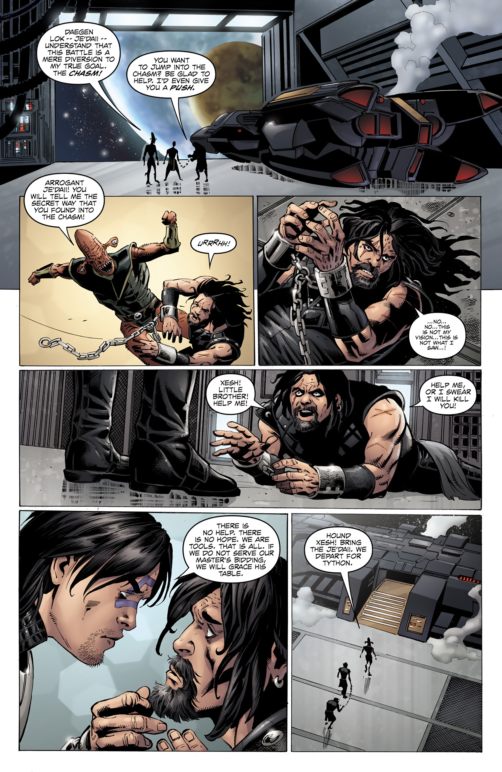 Read online Star Wars: Dawn of the Jedi - Force War comic -  Issue #4 - 10