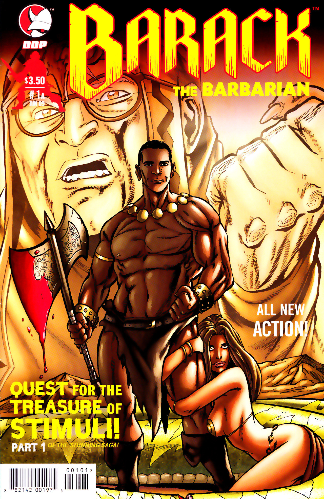 Read online Barack the Barbarian comic -  Issue #1 - 1