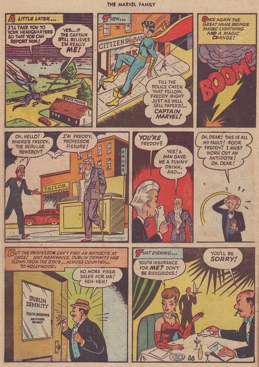 Read online The Marvel Family comic -  Issue #35 - 30