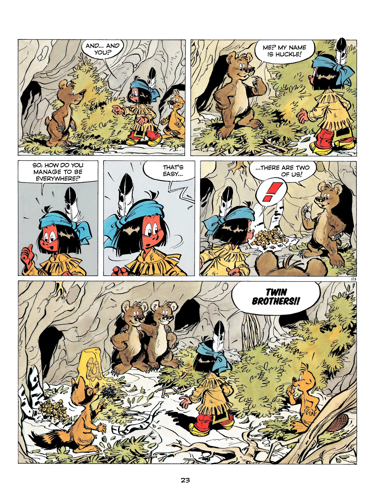 Read online Yakari comic -  Issue #13 - 23