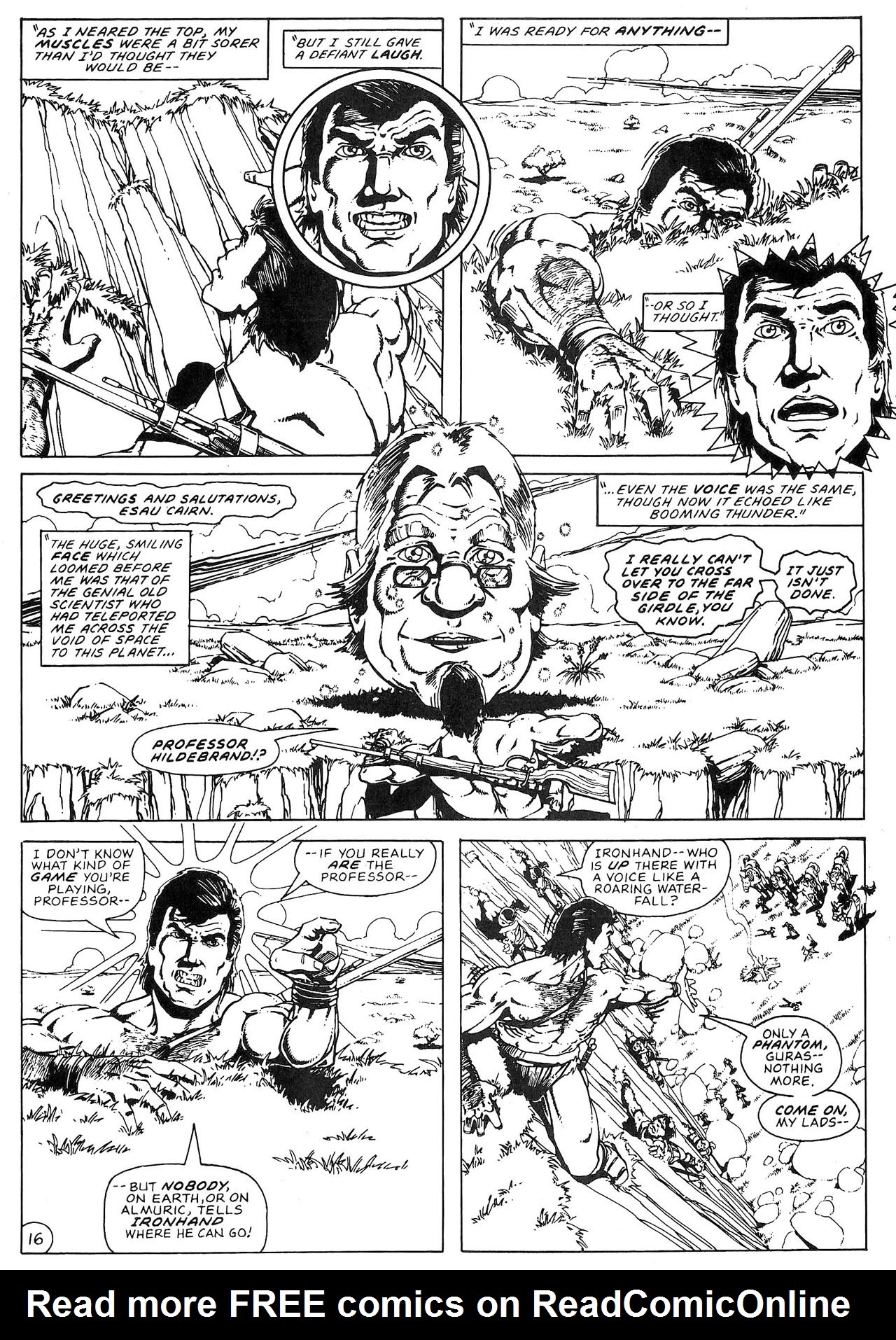 Read online Ironhand of Almuric comic -  Issue #1 - 17