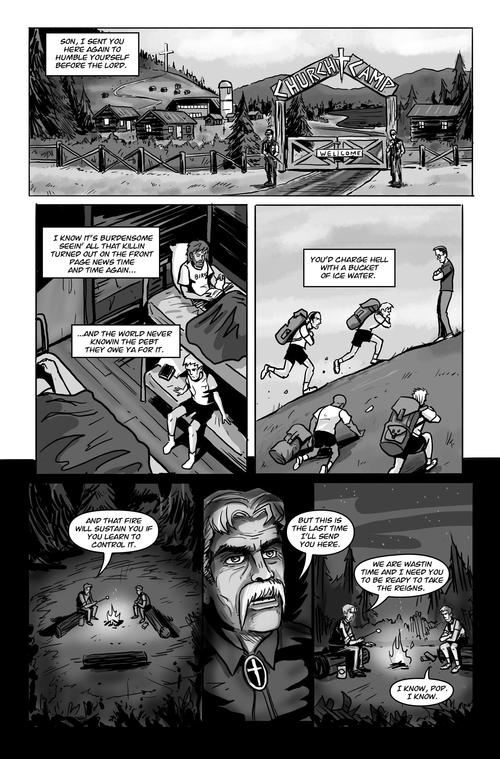Read online The God Child comic -  Issue #3 - 5