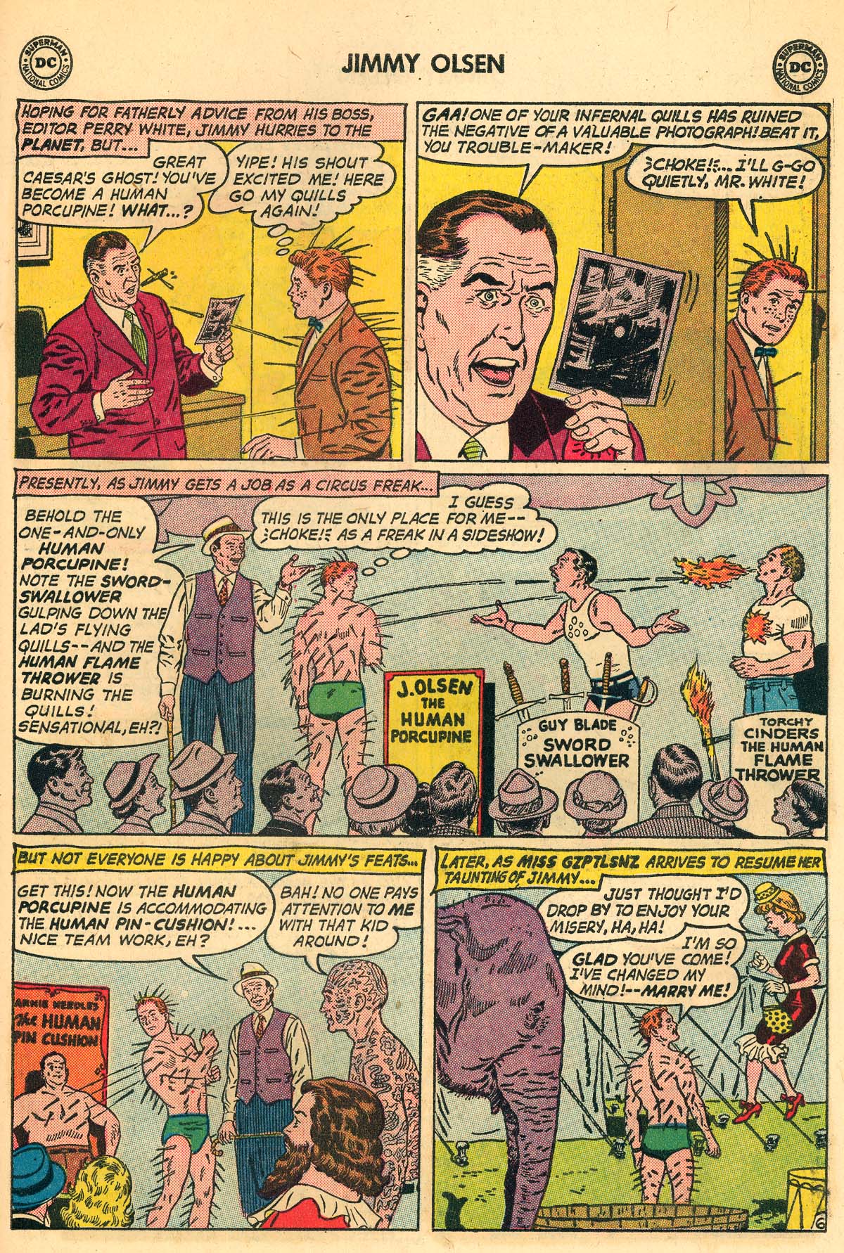 Read online Superman's Pal Jimmy Olsen comic -  Issue #65 - 19
