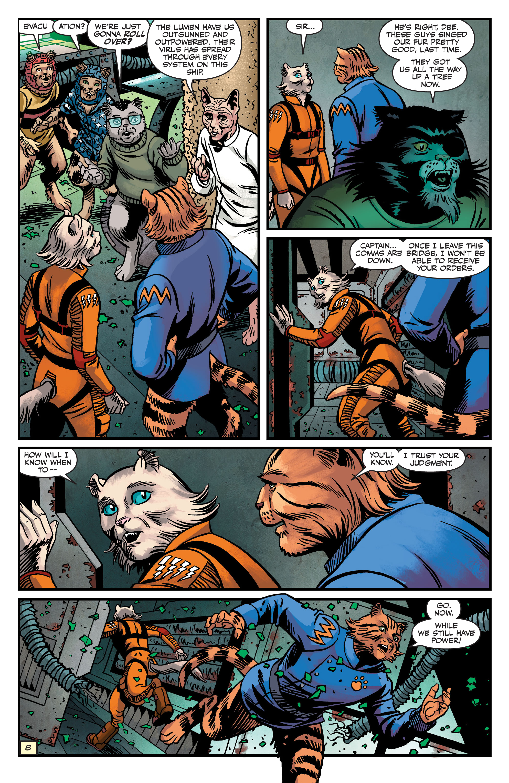 Read online Captain Ginger Season 2 comic -  Issue #2 - 9