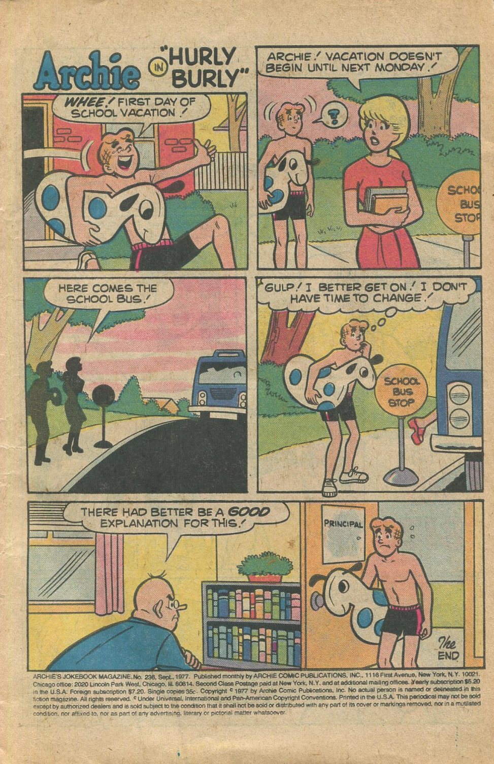 Read online Archie's Joke Book Magazine comic -  Issue #236 - 3