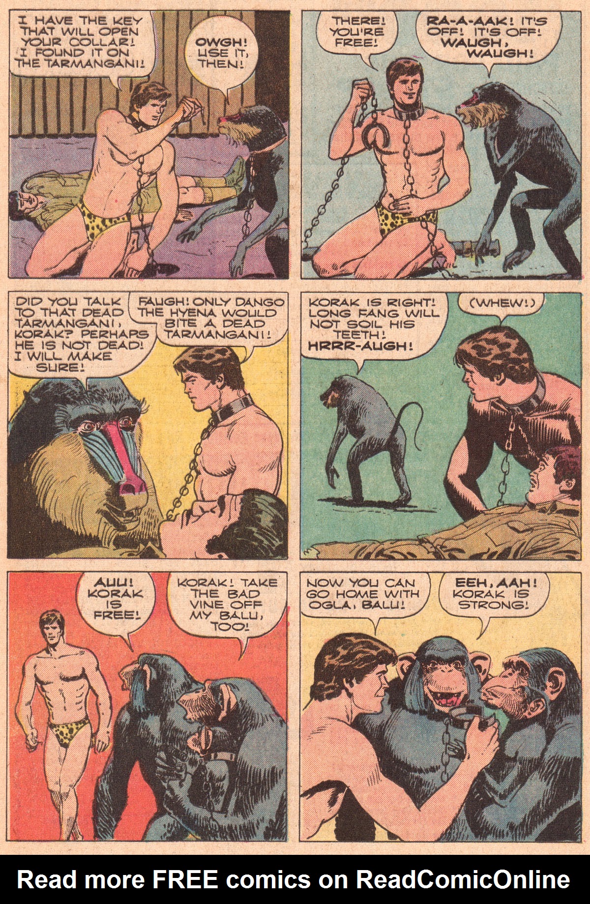 Read online Korak, Son of Tarzan (1964) comic -  Issue #41 - 23
