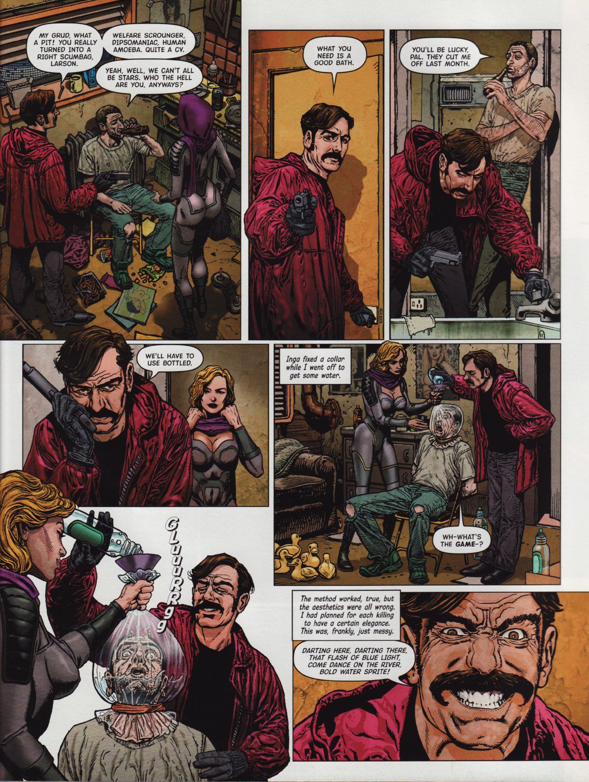 Read online Judge Dredd Megazine (Vol. 5) comic -  Issue #222 - 9