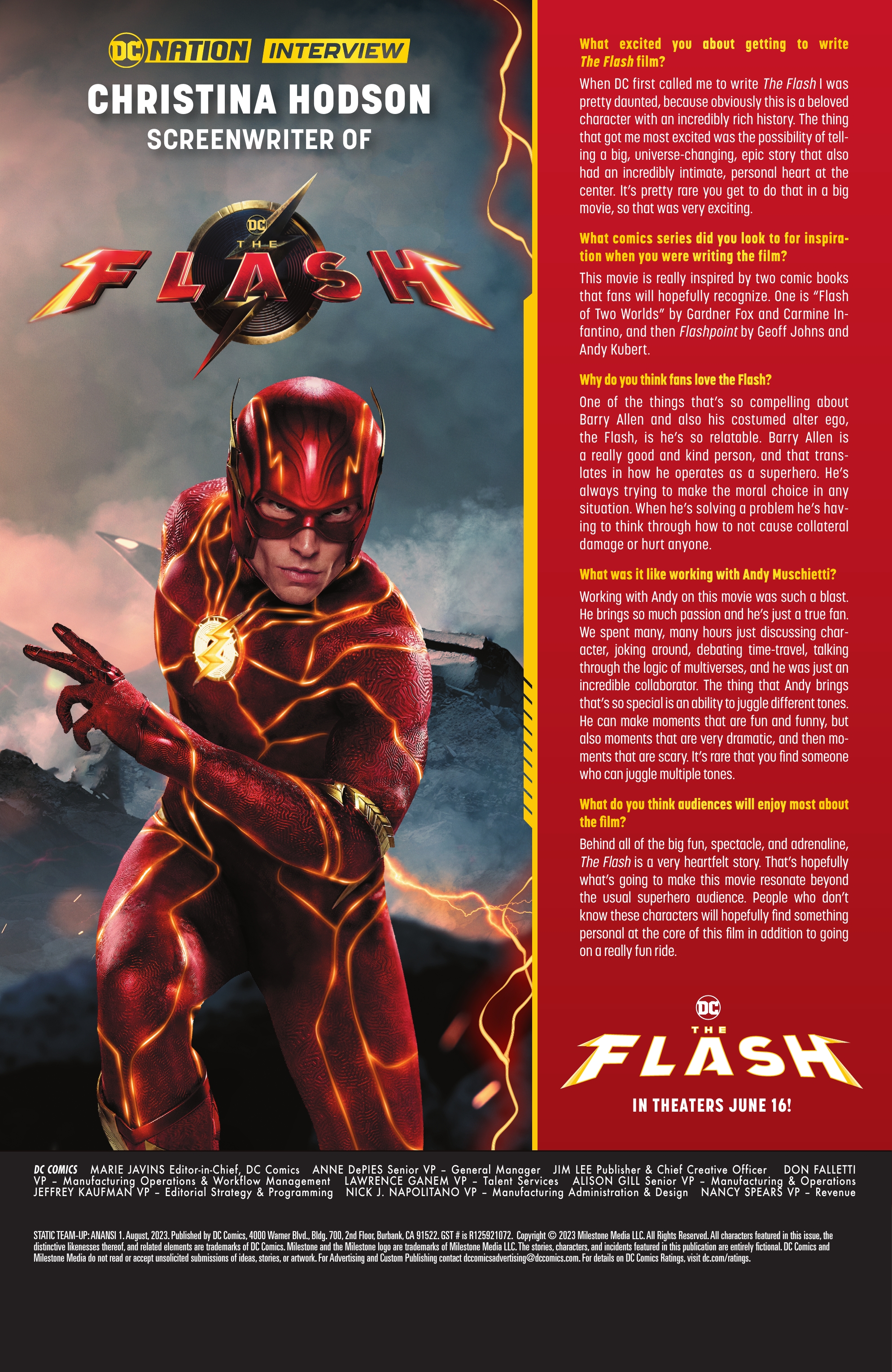 Read online Static Team-Up: Anansi comic -  Issue # Full - 26