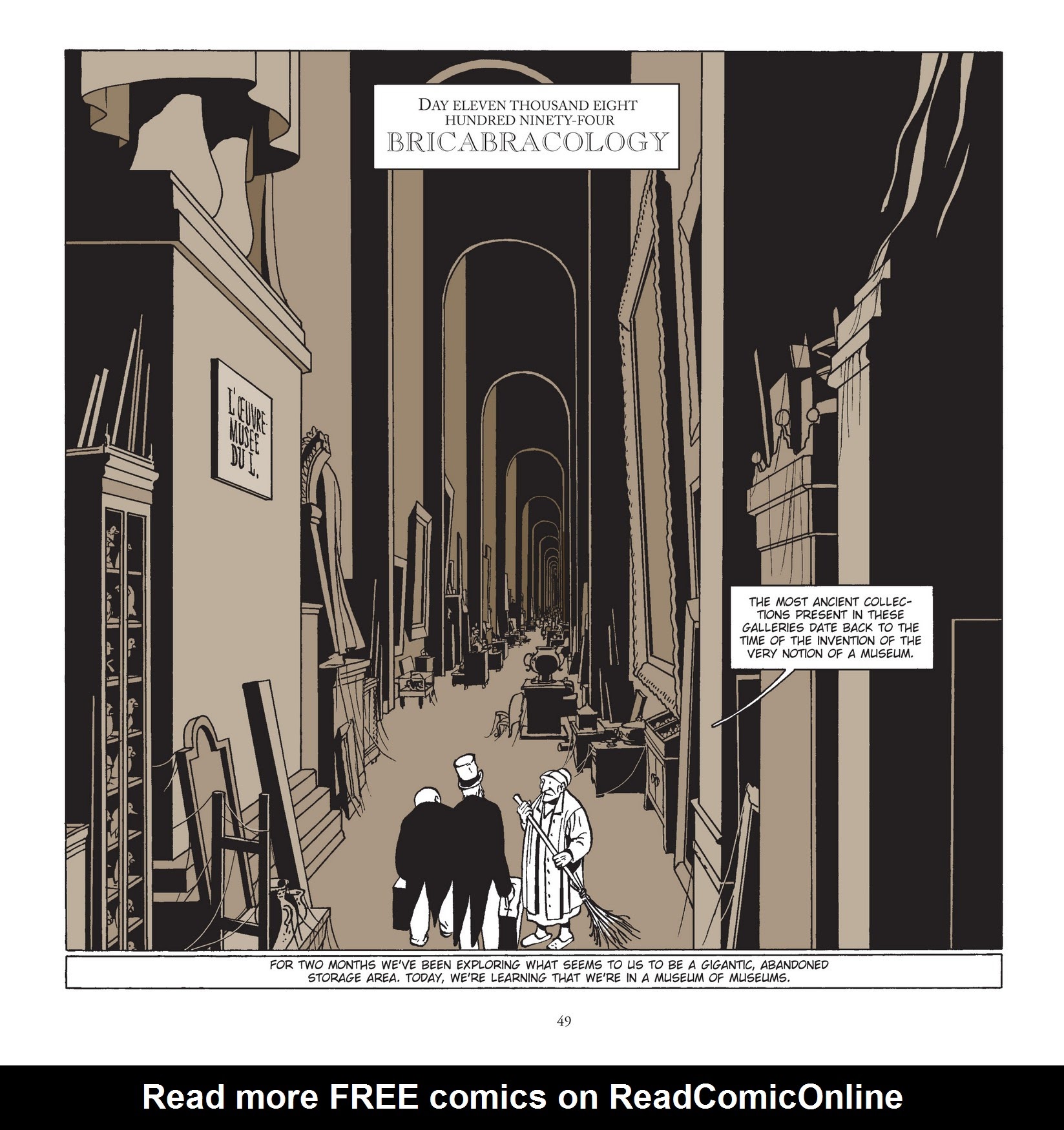 Read online Museum Vaults: Excerpts from the Journal of an Expert comic -  Issue # Full - 49