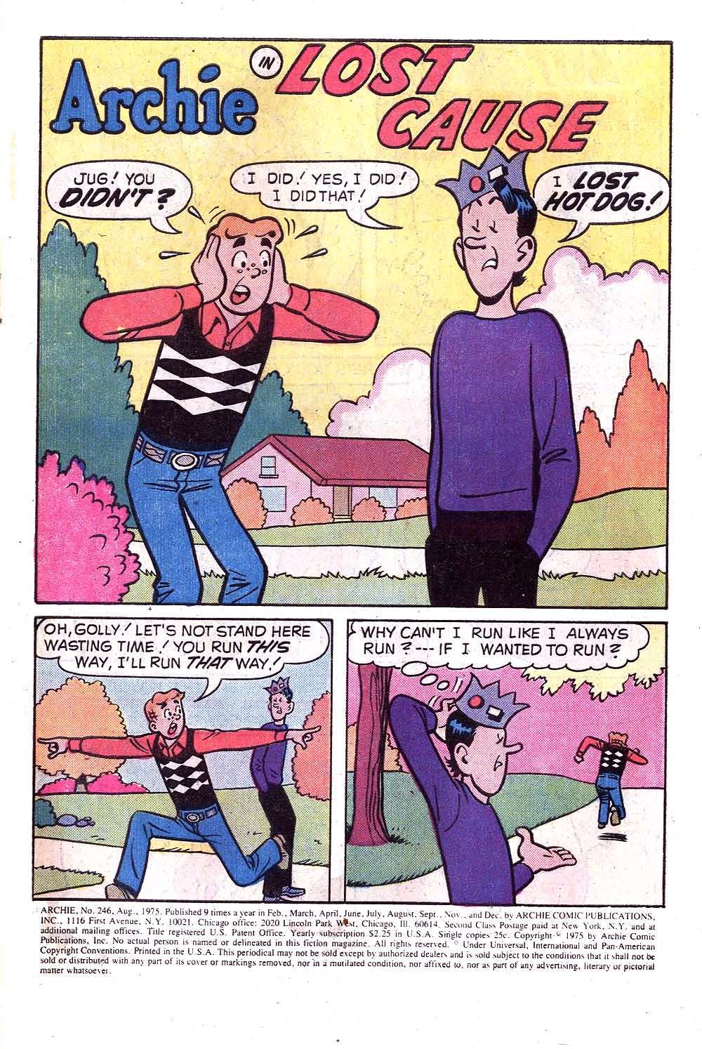 Read online Archie (1960) comic -  Issue #246 - 3
