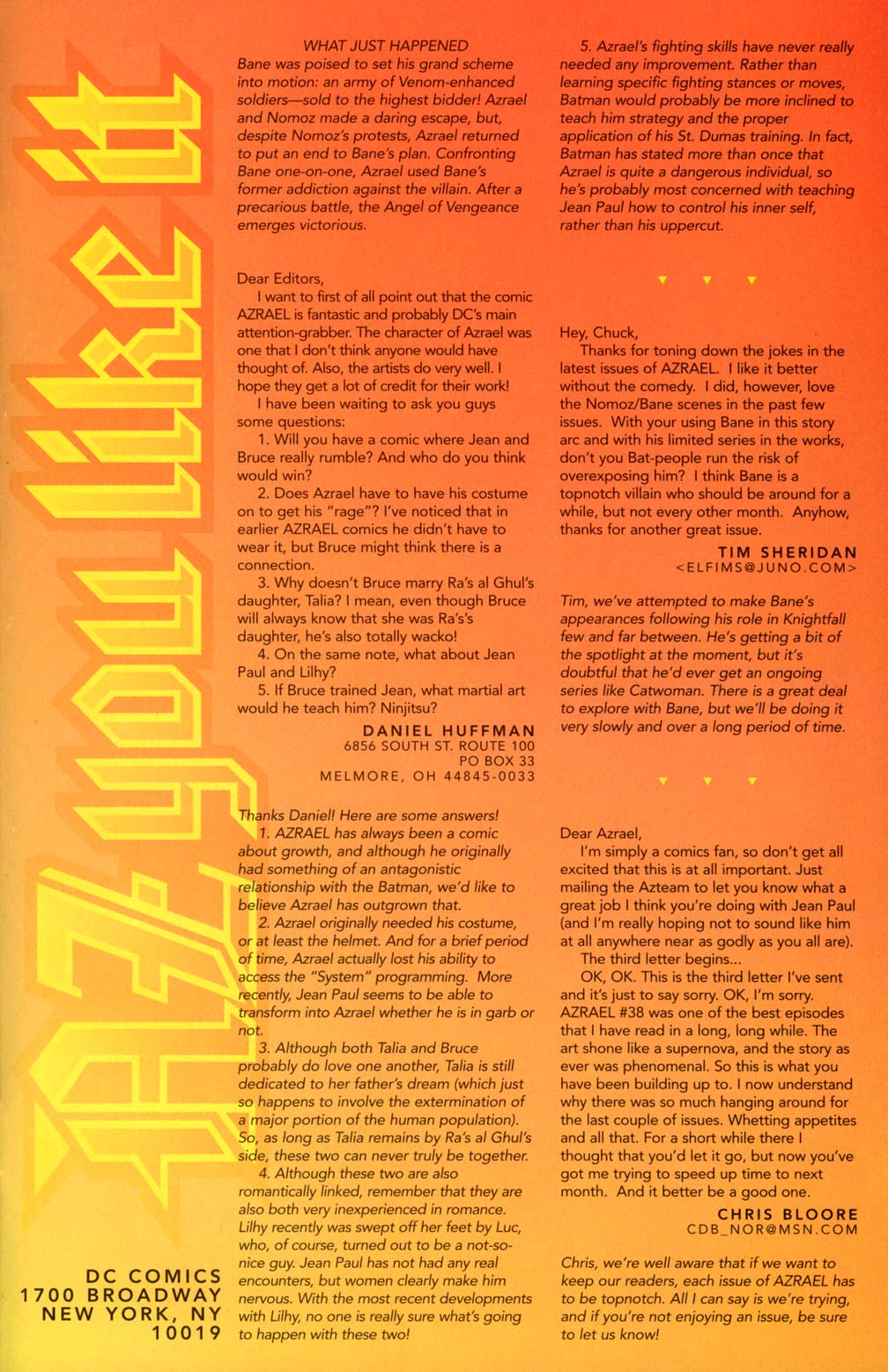 Read online Azrael (1995) comic -  Issue #41 - 24