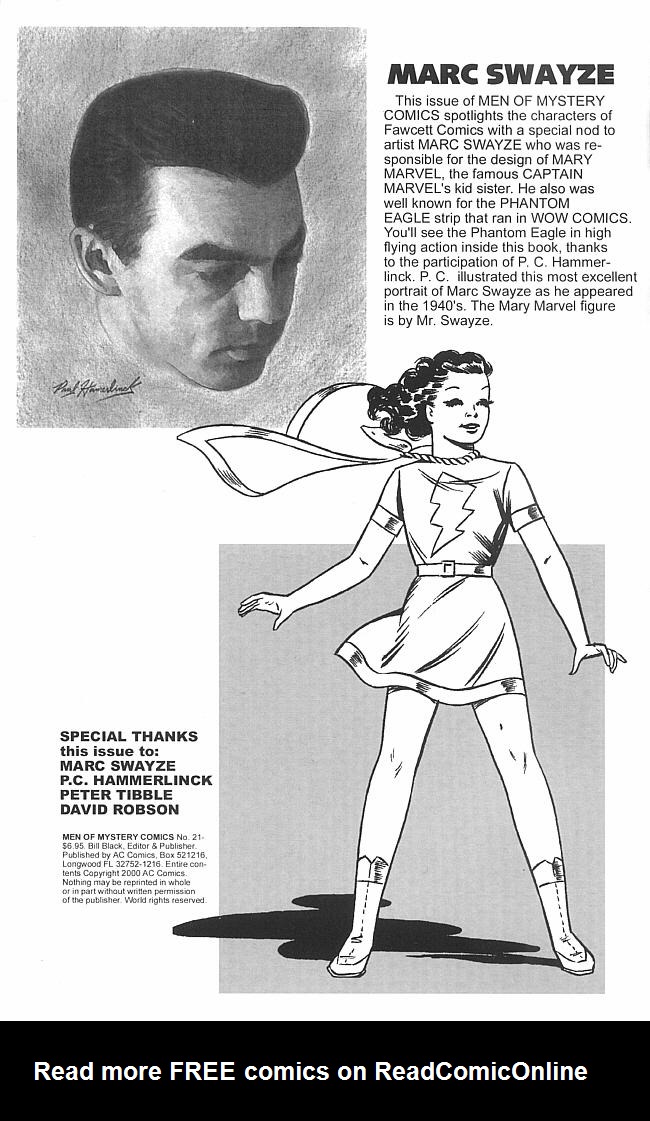 Read online Men of Mystery Comics comic -  Issue #21 - 2
