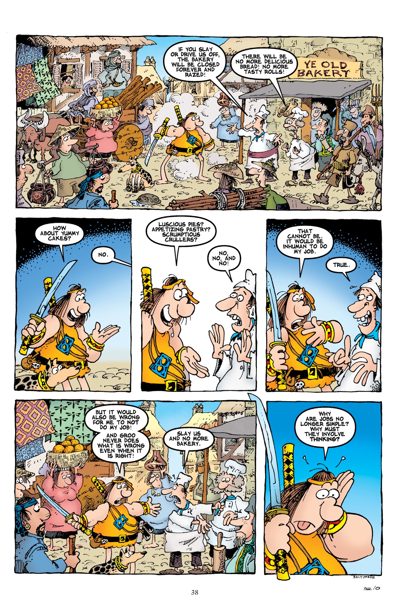 Read online Groo vs. Conan comic -  Issue # TPB - 40