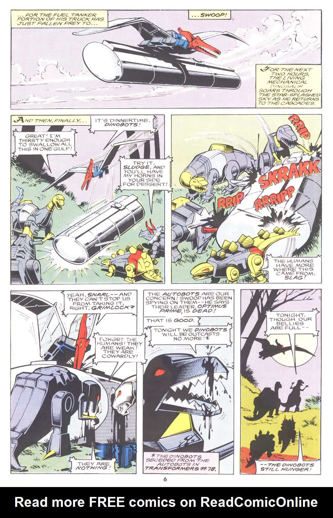 Read online The Transformers (UK) comic -  Issue #111 - 6