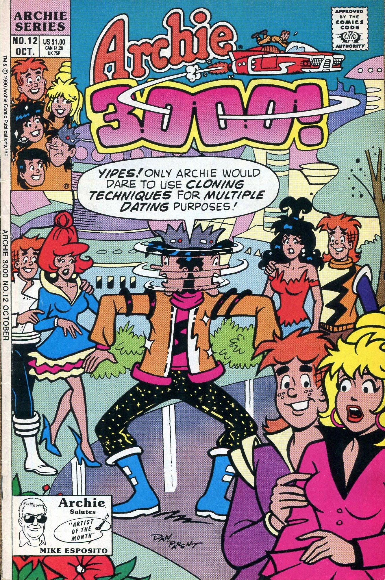 Read online Archie 3000! (1989) comic -  Issue #12 - 1