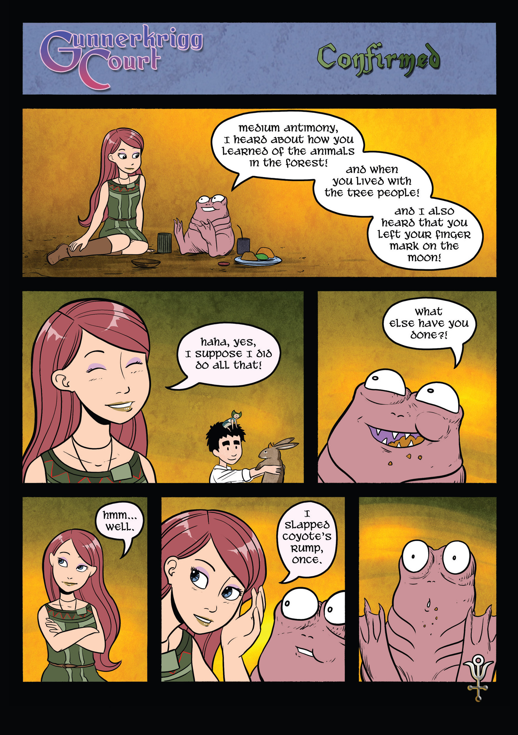 Read online Gunnerkrigg Court comic -  Issue # TPB 5 (Part 3) - 10