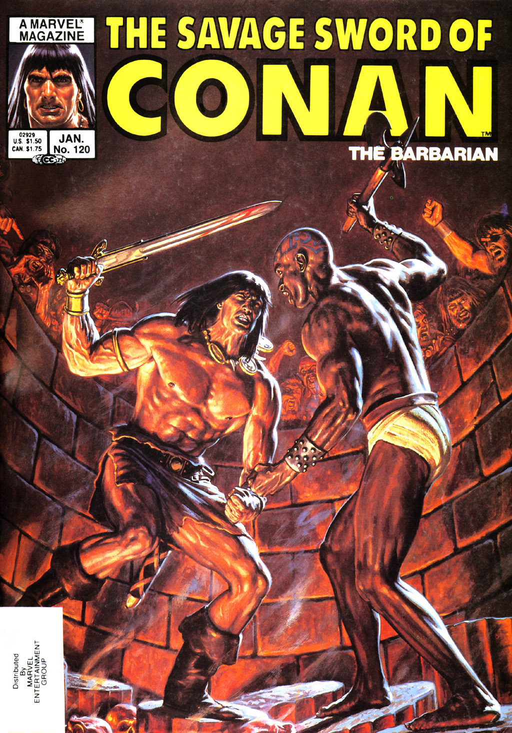 Read online The Savage Sword Of Conan comic -  Issue #120 - 2