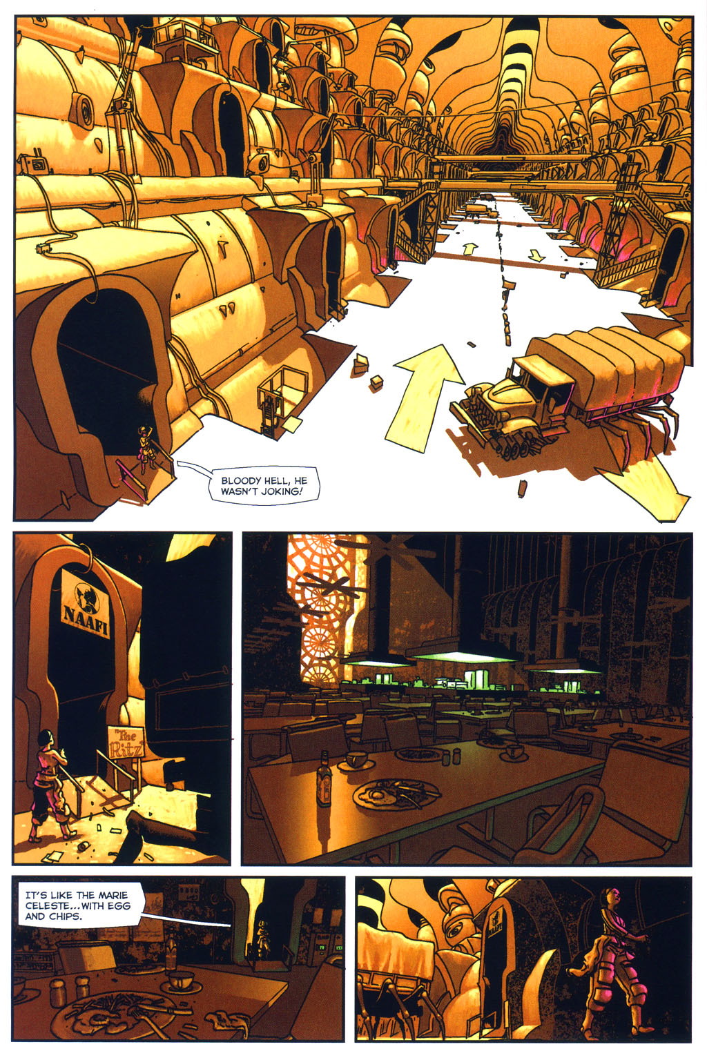 Read online Scarlet Traces: The Great Game comic -  Issue #3 - 17