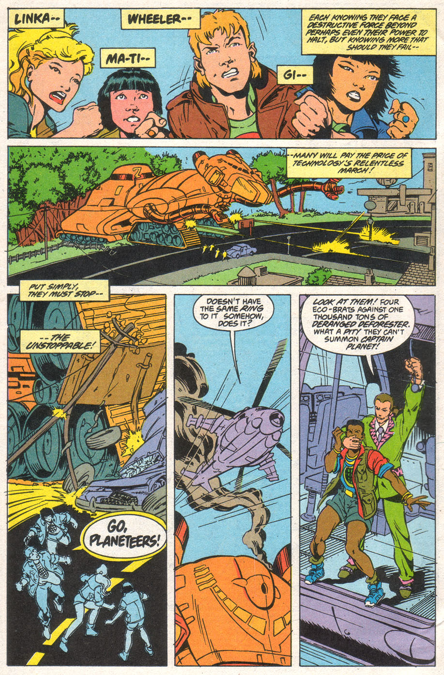Captain Planet and the Planeteers 12 Page 3