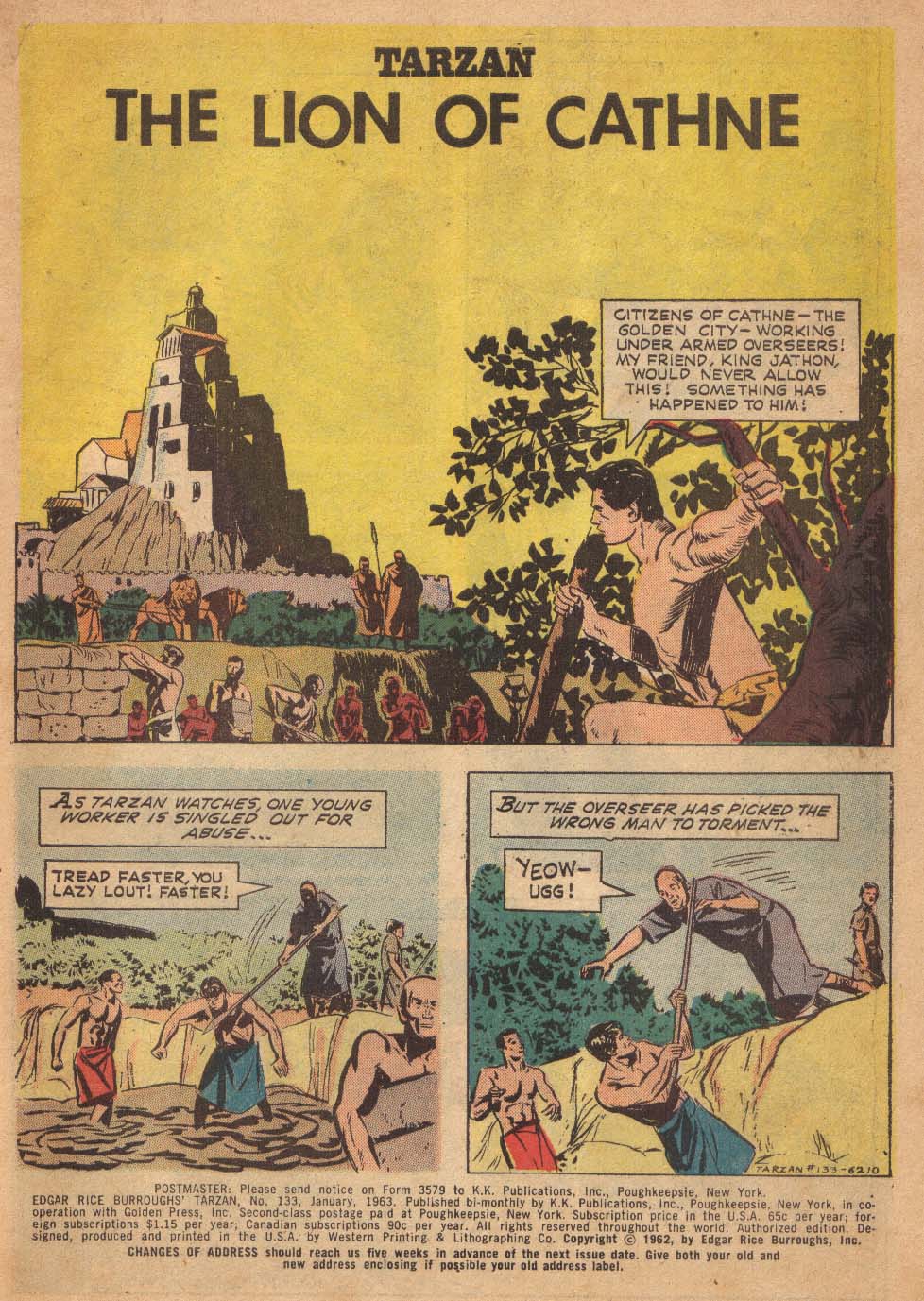 Read online Tarzan (1962) comic -  Issue #133 - 3