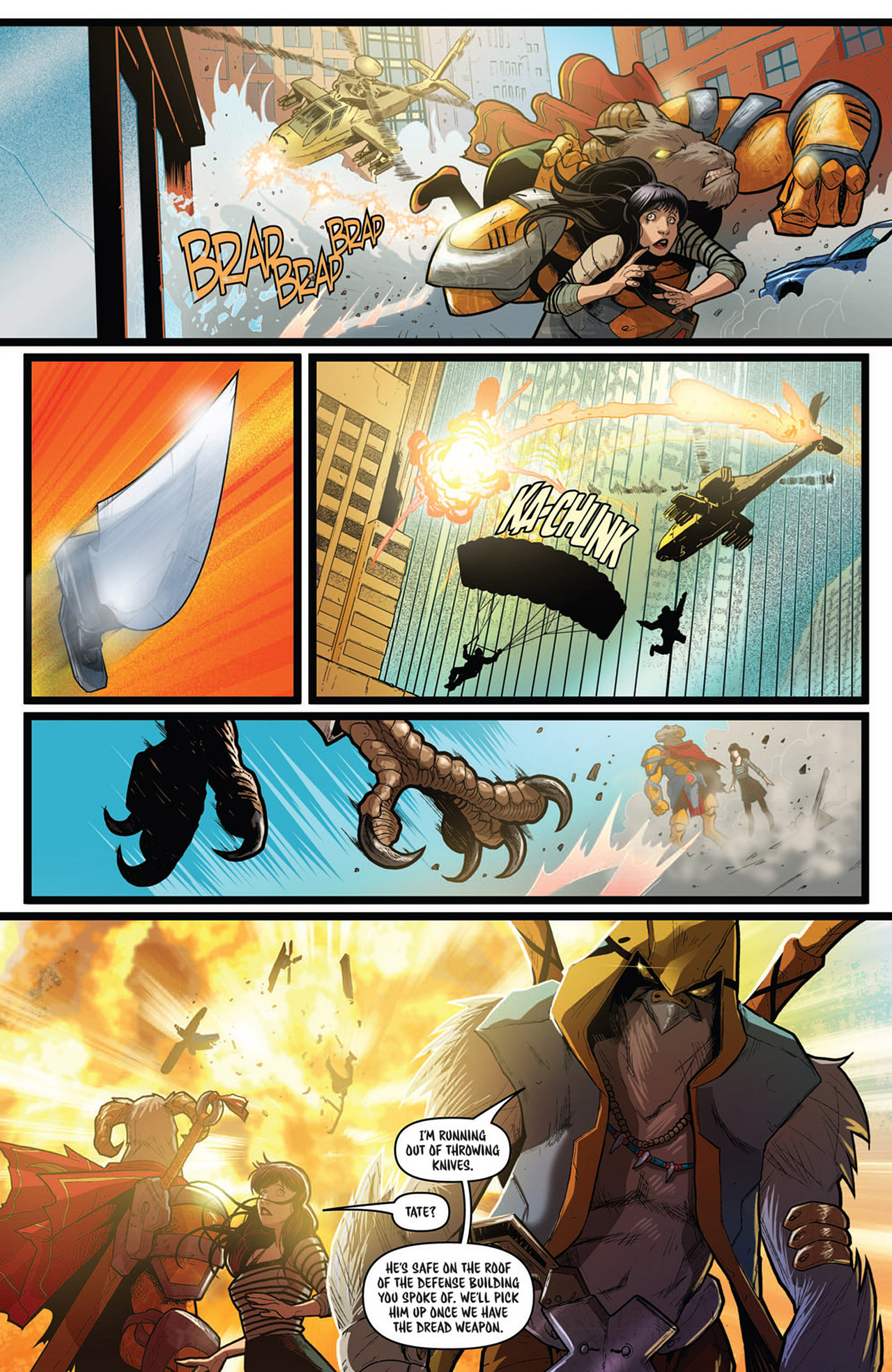 Read online Battle Beasts comic -  Issue #3 - 20