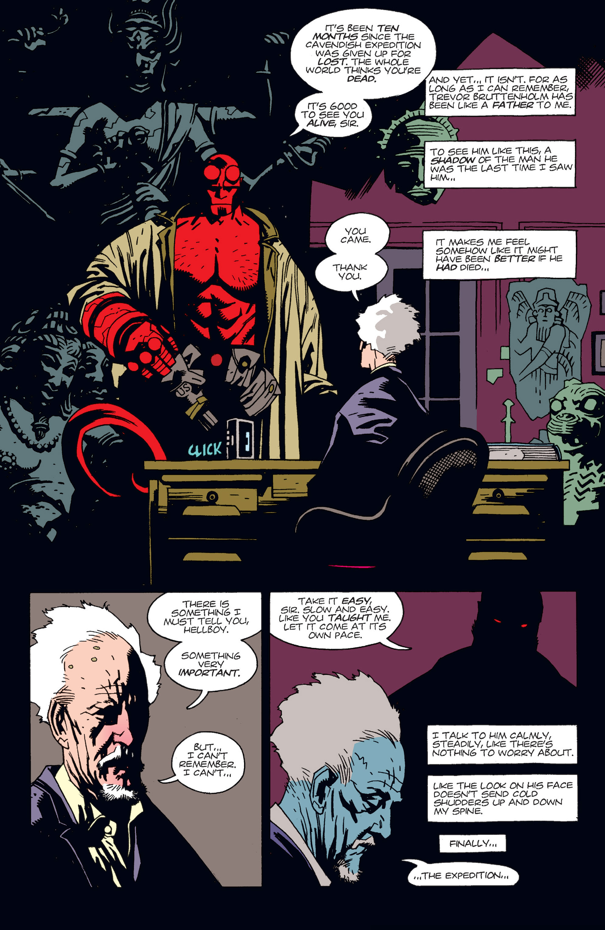 Read online Hellboy comic -  Issue #1 - 20