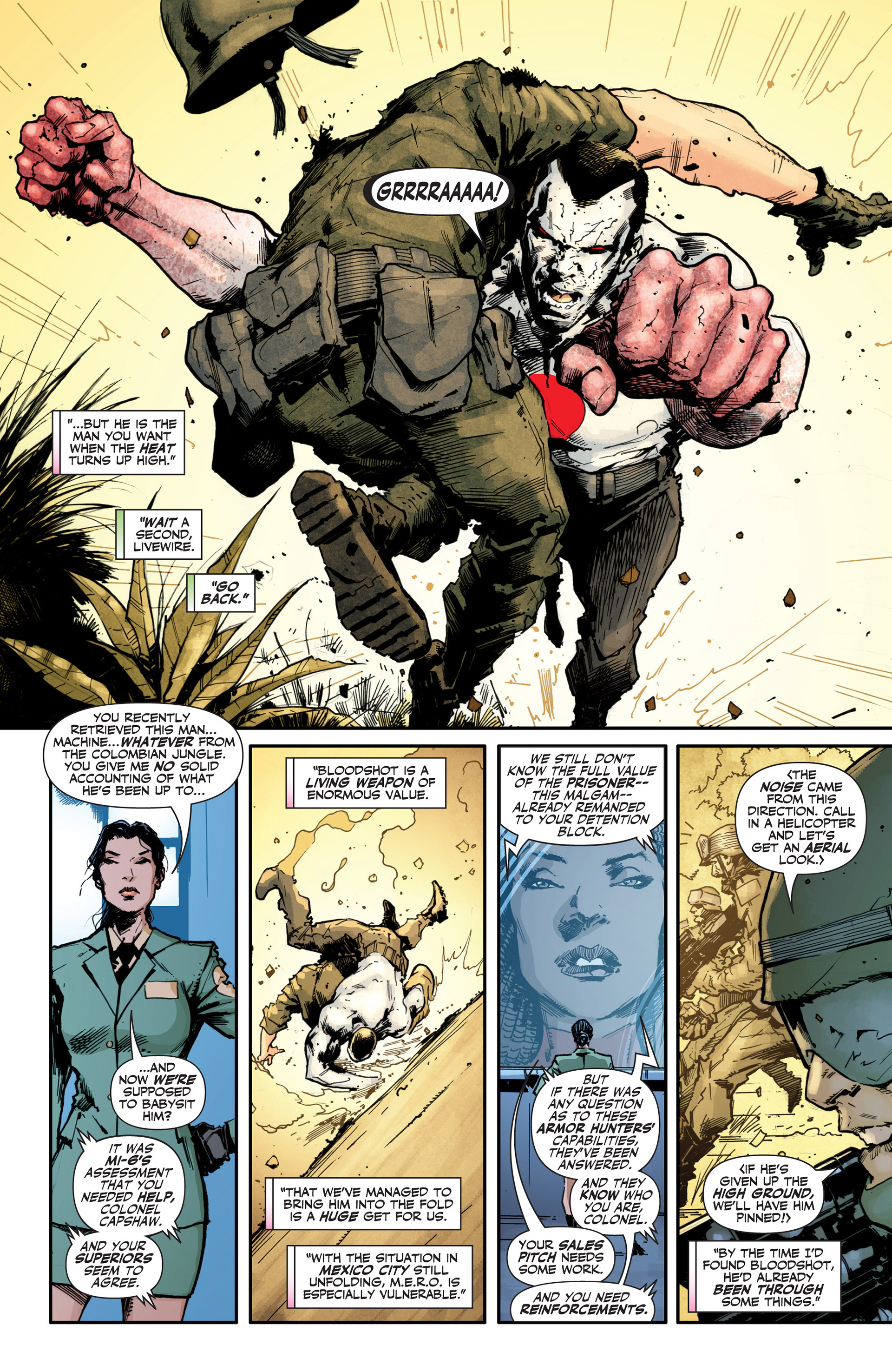 Read online Armor Hunters: Bloodshot comic -  Issue #1 - 6