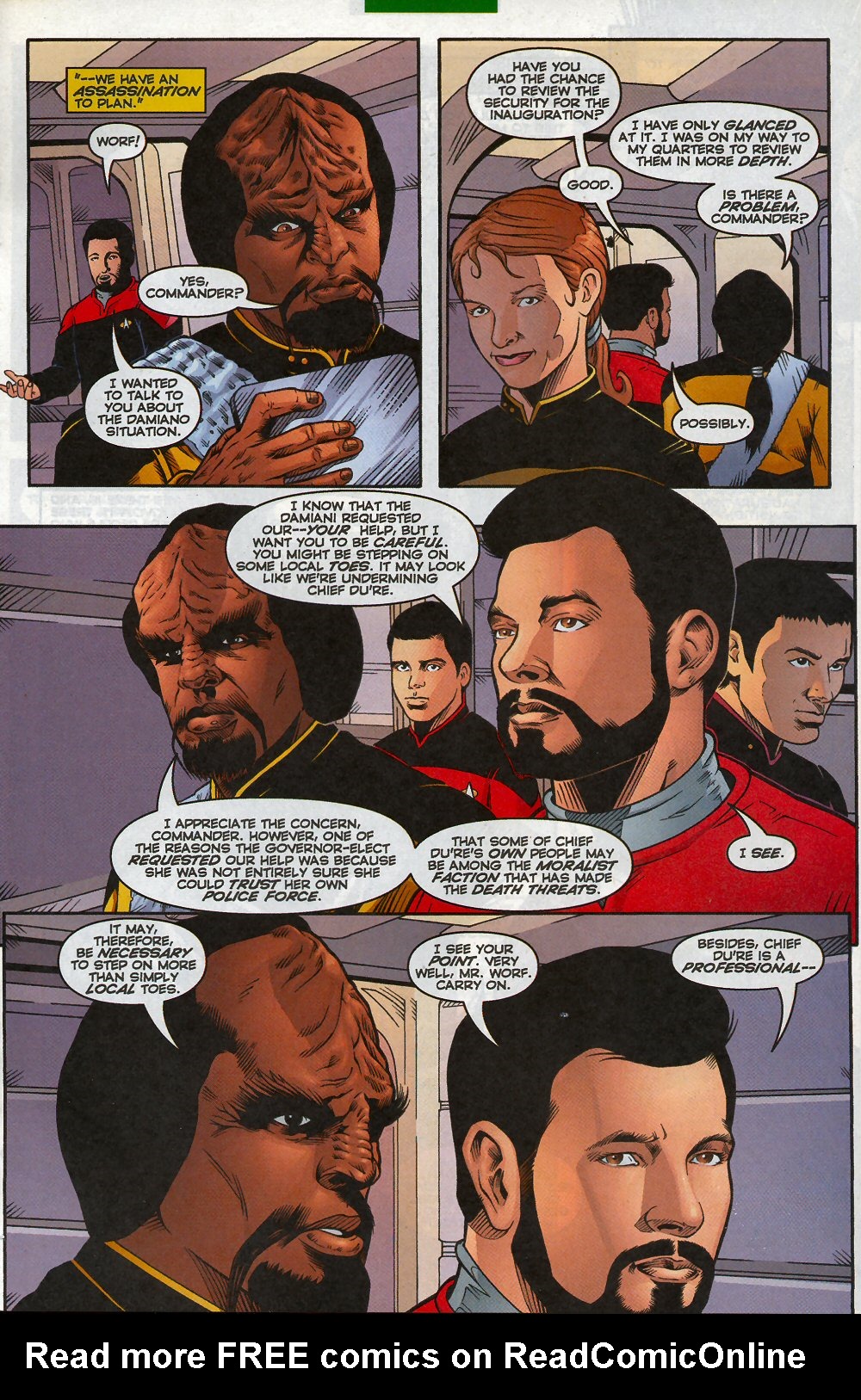 Read online Star Trek: The Next Generation - Perchance to Dream comic -  Issue #1 - 18