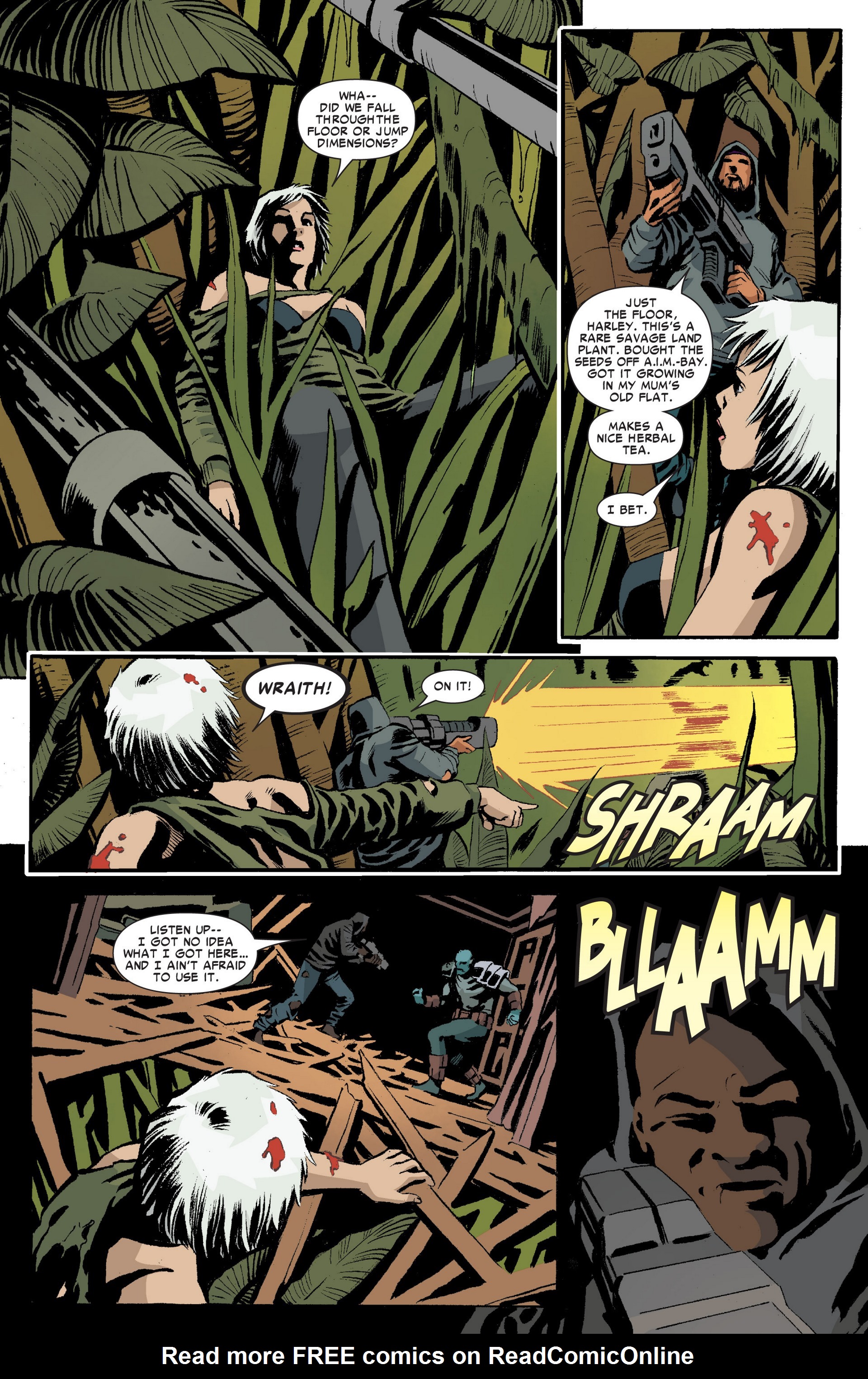 Read online Revolutionary War: Motormouth comic -  Issue # Full - 18