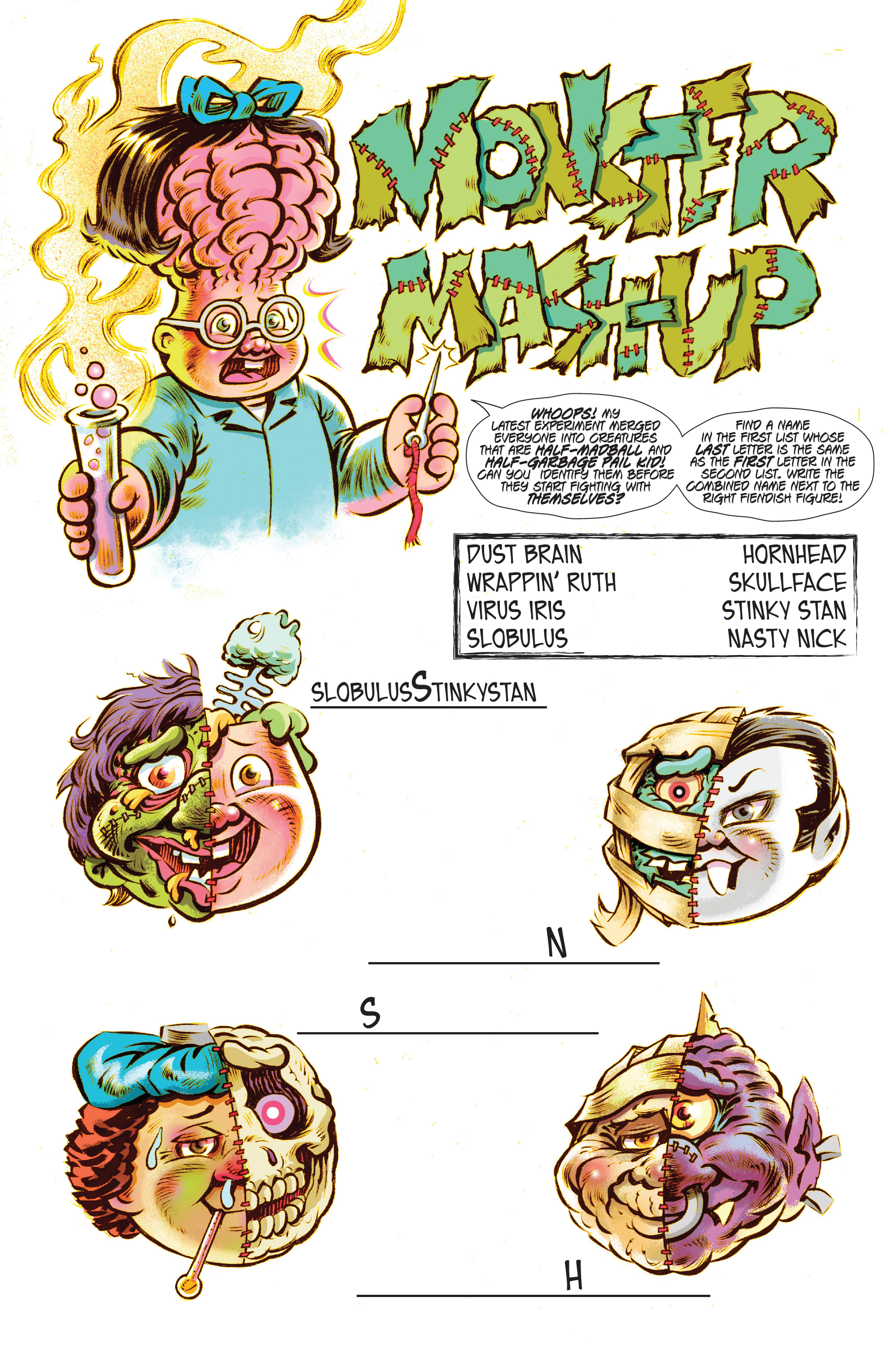 Read online Madballs vs Garbage Pail Kids – Time Again, Slime Again comic -  Issue #1 - 14
