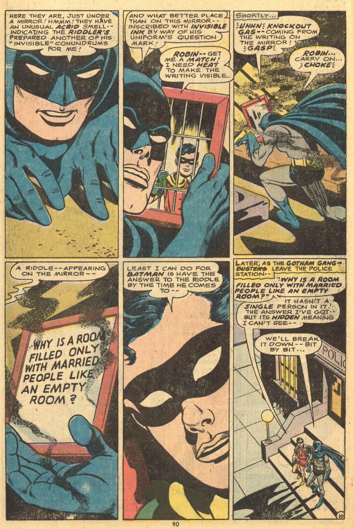 Read online Batman (1940) comic -  Issue #260 - 90