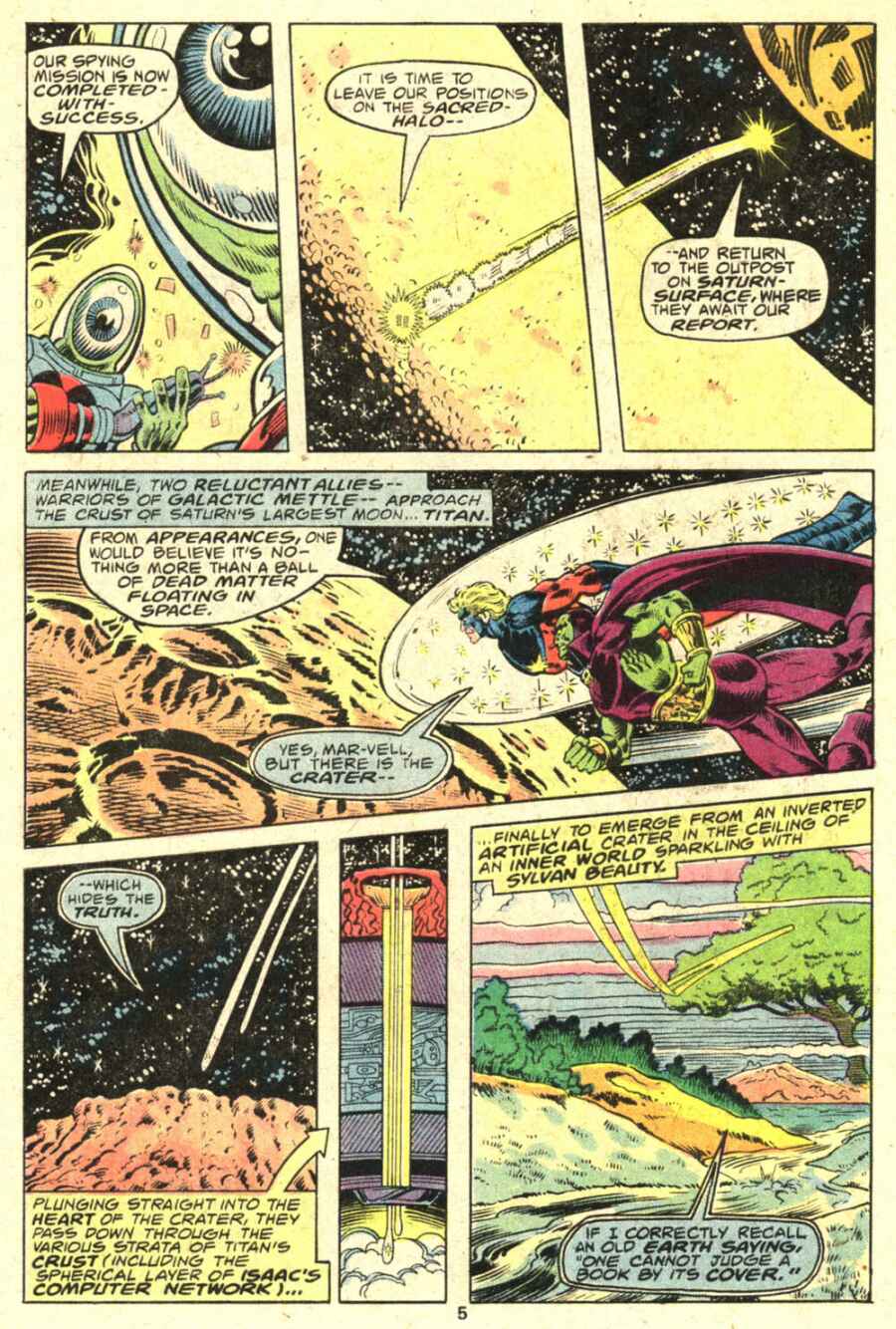 Captain Marvel (1968) Issue #59 #59 - English 6