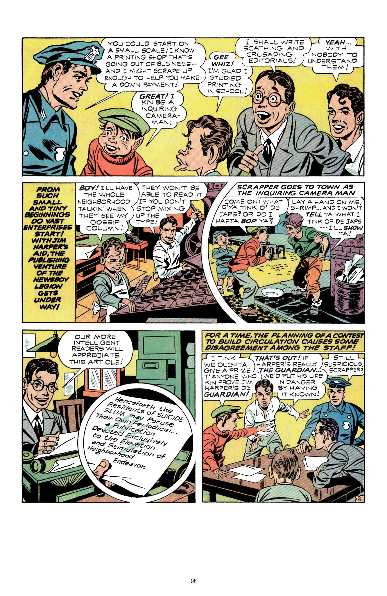 Read online The Newsboy Legion by Joe Simon and Jack Kirby comic -  Issue # TPB 1 (Part 1) - 95