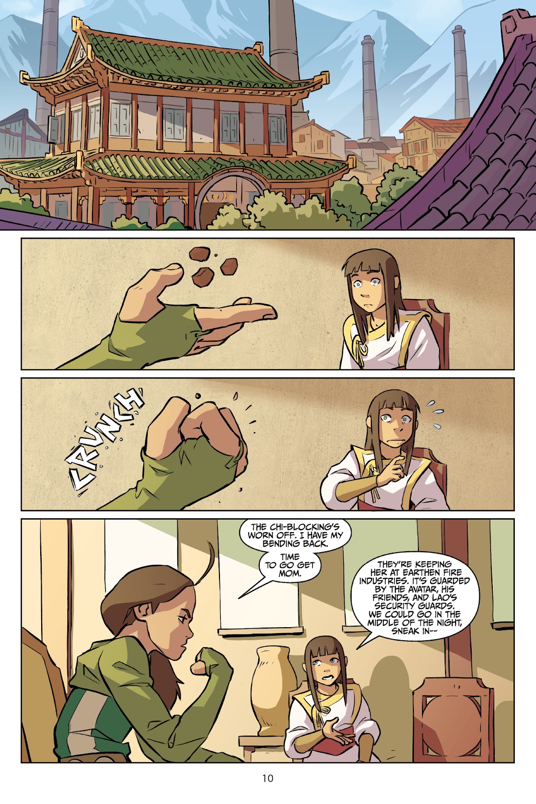 Read online Nickelodeon Avatar: The Last Airbender - Imbalance comic -  Issue # TPB 3 - 11