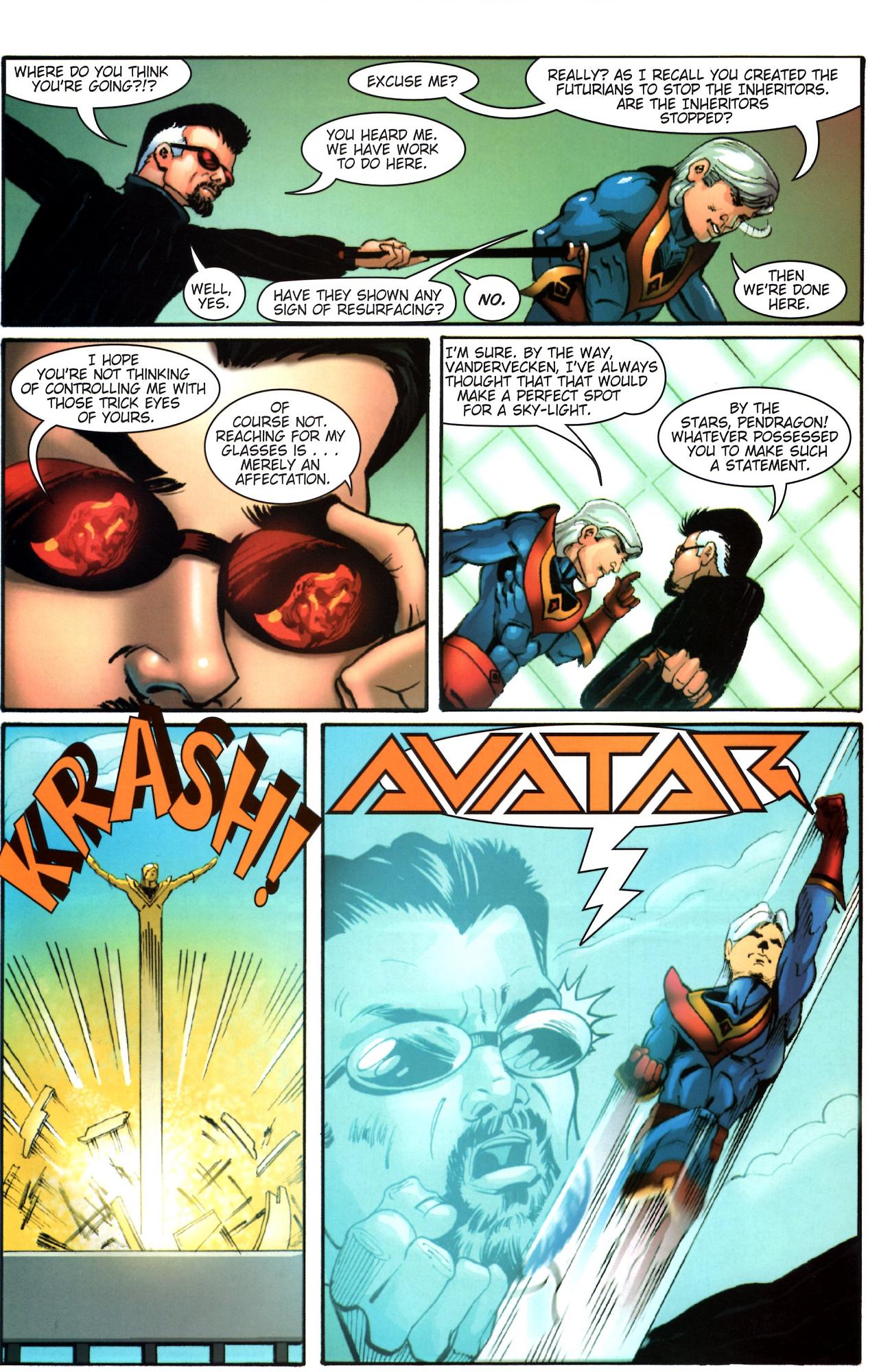 Read online Avatar Of The Futurians comic -  Issue #1 - 10