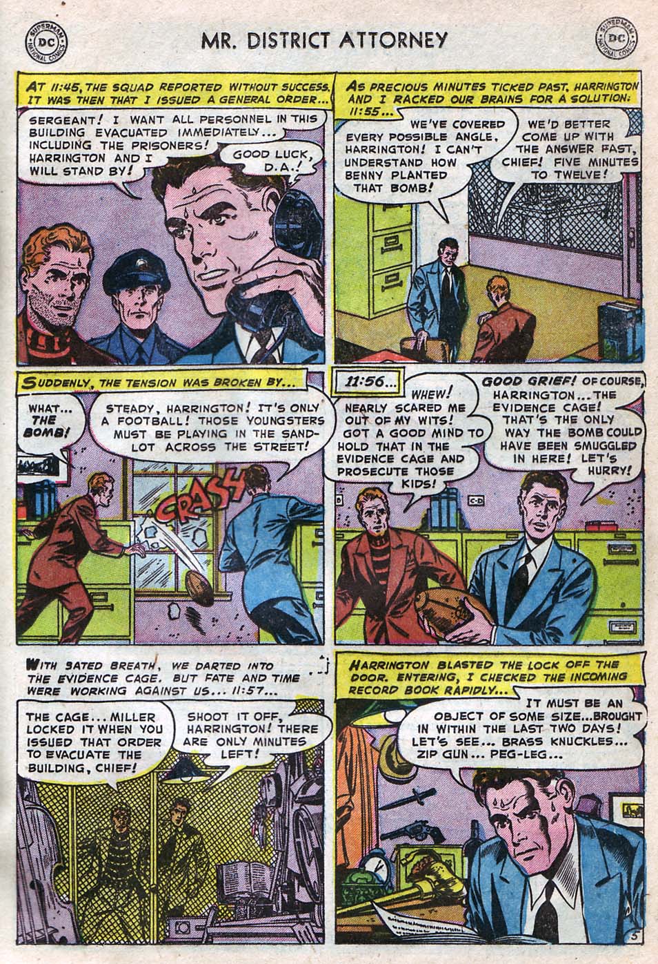 Read online Mr. District Attorney comic -  Issue #33 - 17