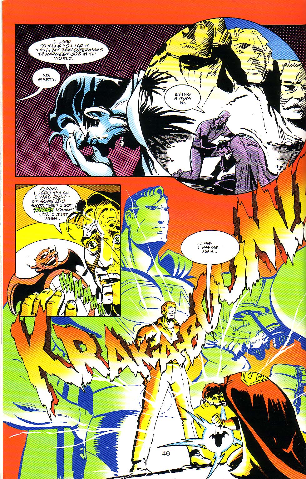 Read online Mann and Superman comic -  Issue # Full - 48