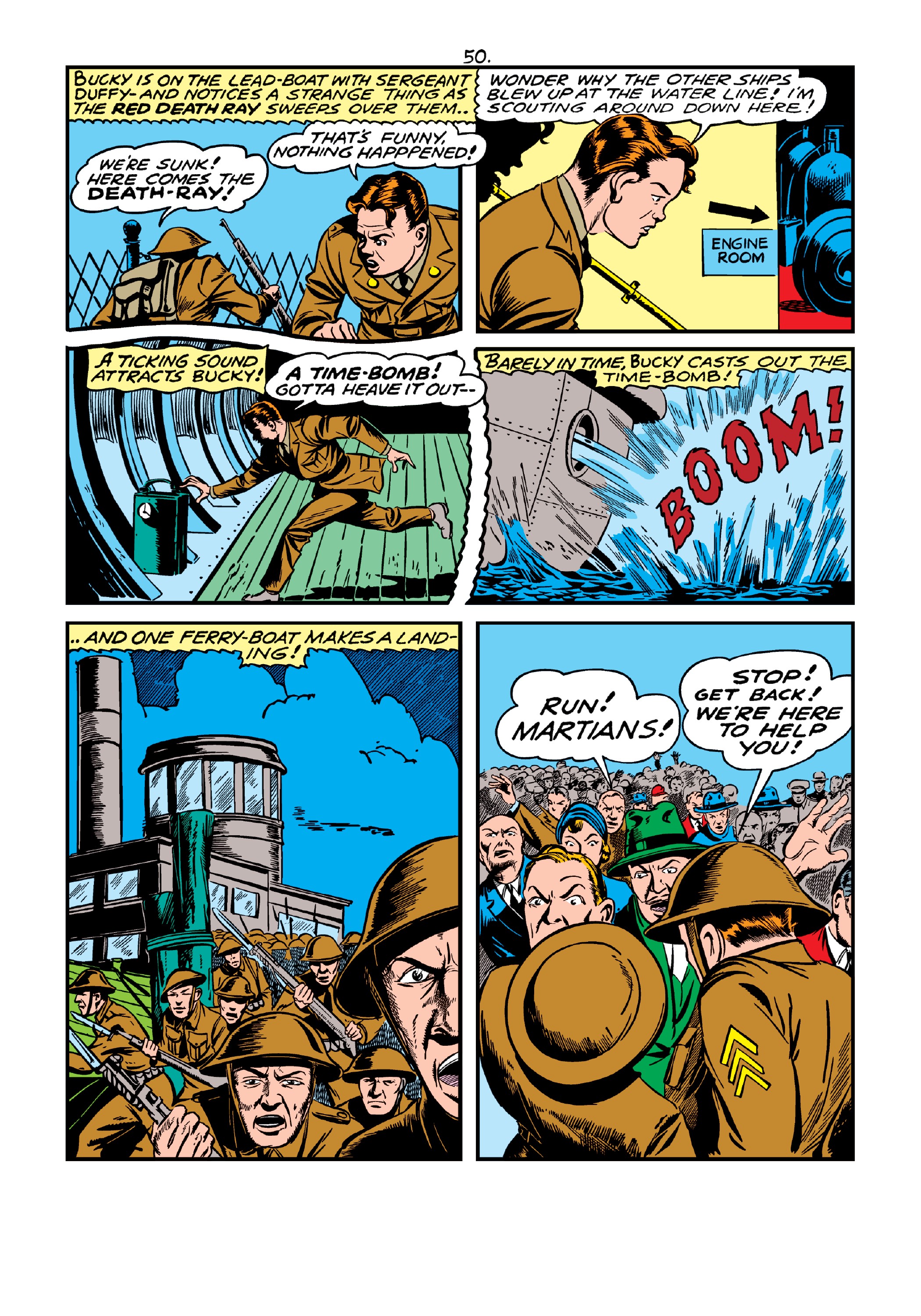 Read online Marvel Masterworks: Golden Age Captain America comic -  Issue # TPB 4 (Part 2) - 91