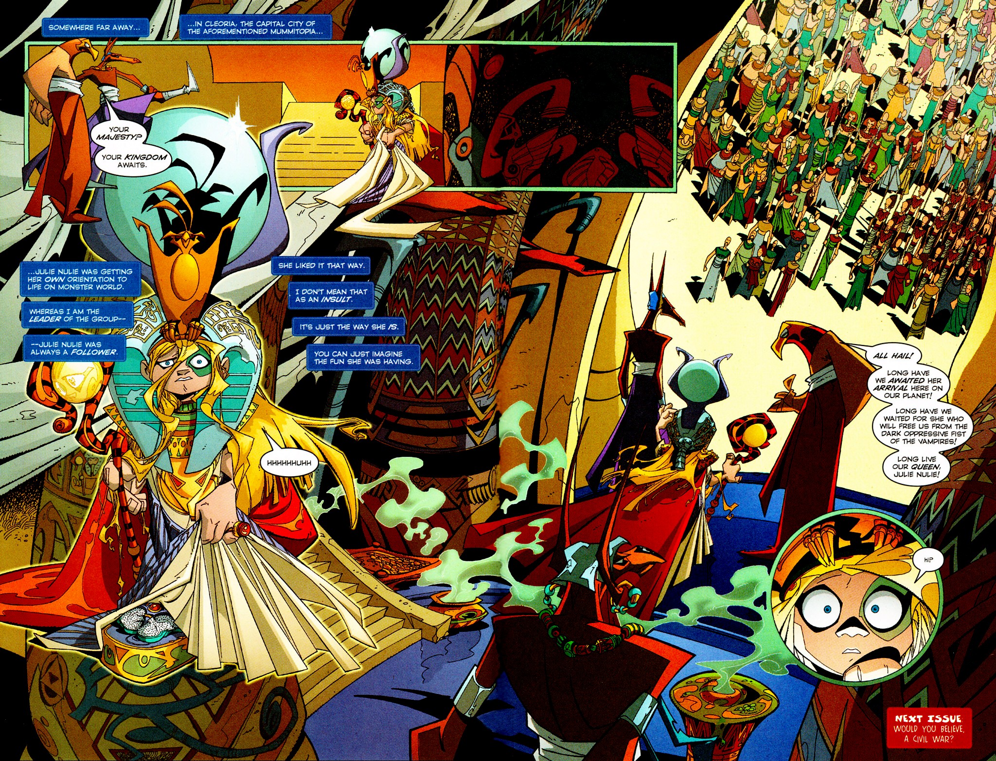 Read online Monster World (Existed) comic -  Issue #2 - 19