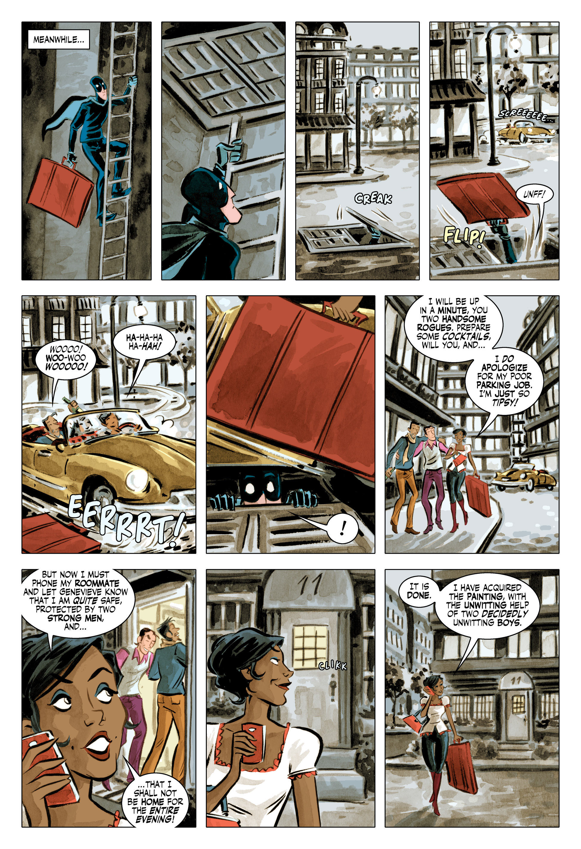 Read online Bandette (2012) comic -  Issue #15 - 11