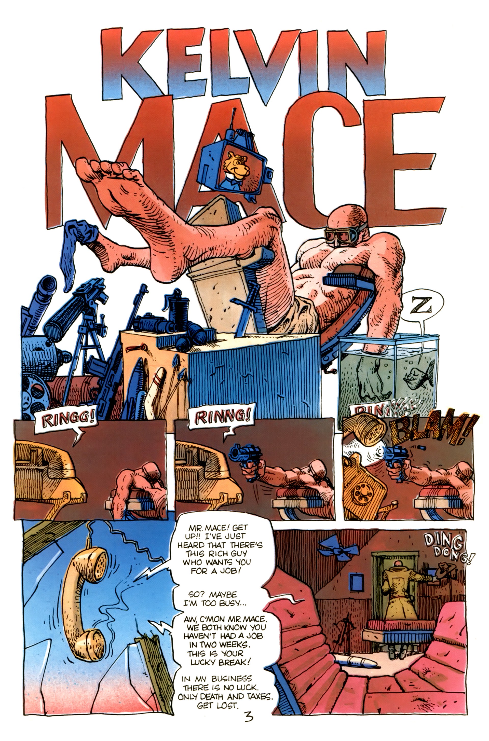 Read online Kelvin Mace comic -  Issue #2 - 6