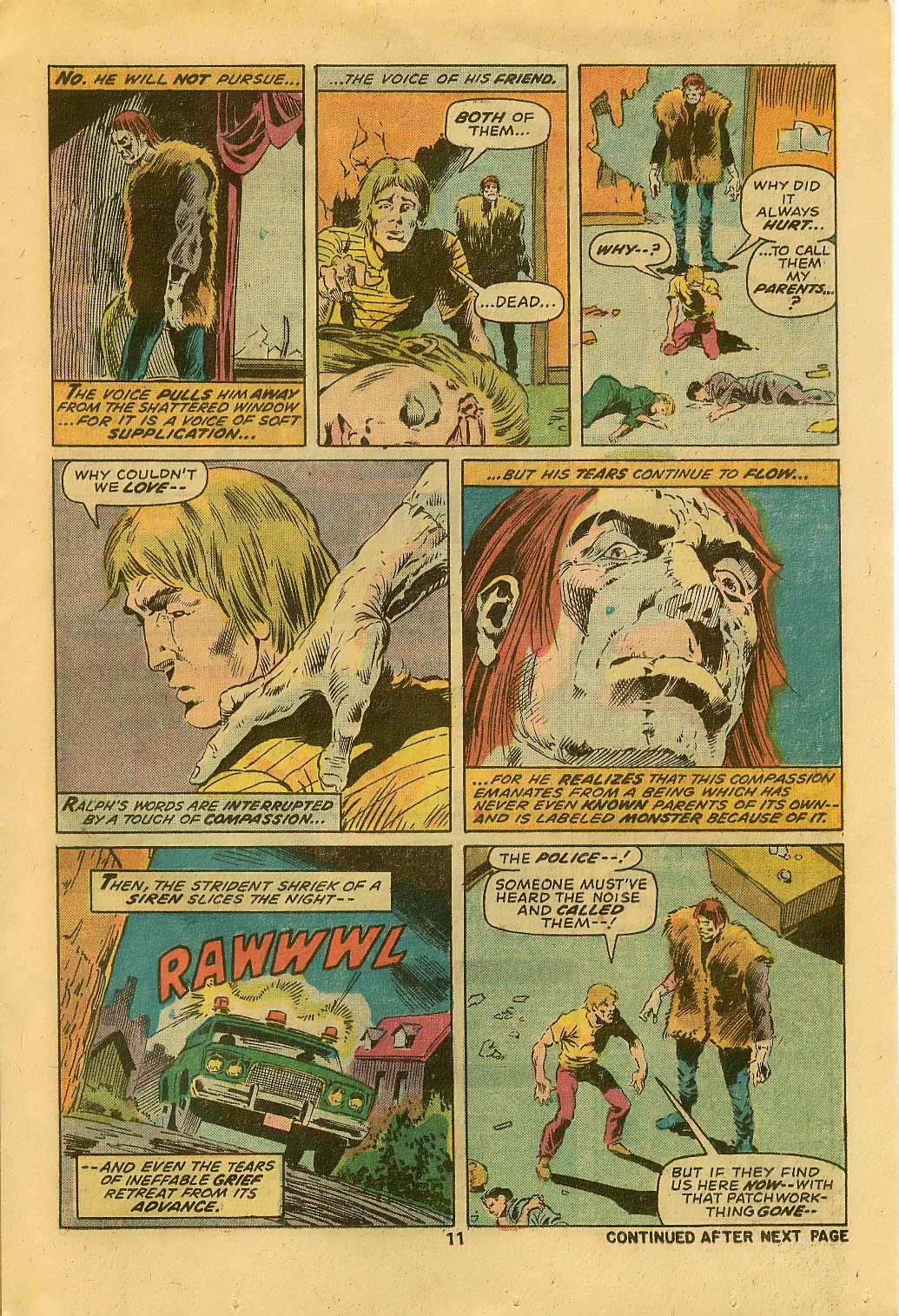 Read online Frankenstein (1973) comic -  Issue #14 - 8