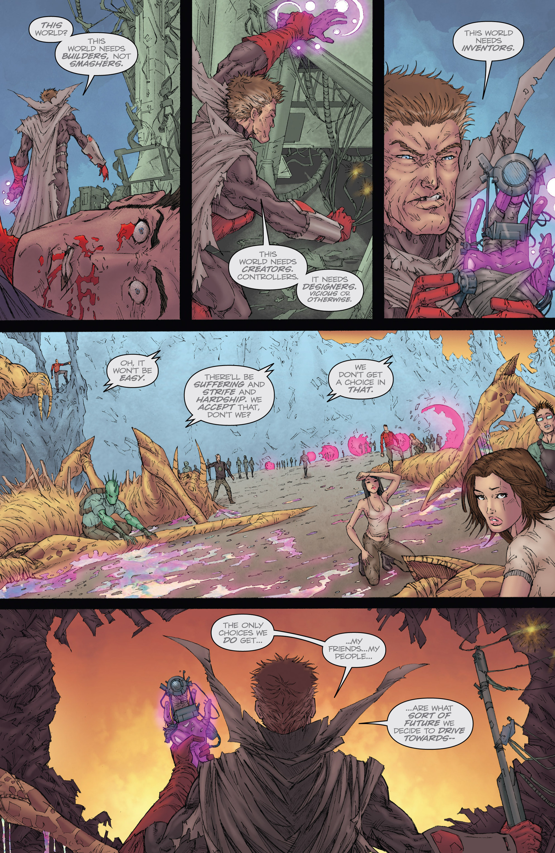 Read online Extermination comic -  Issue #8 - 23