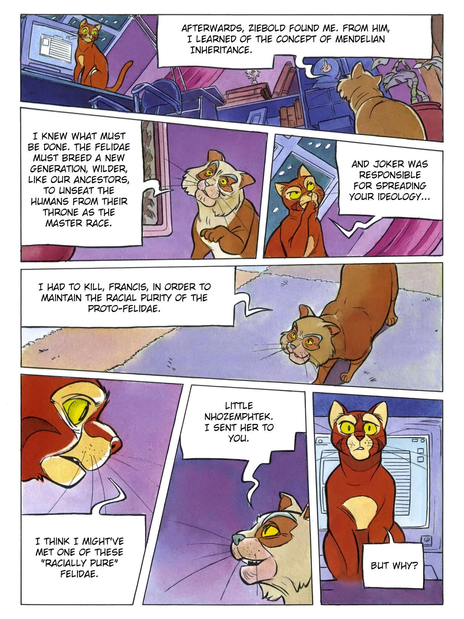 Read online Felidae comic -  Issue # Full - 60