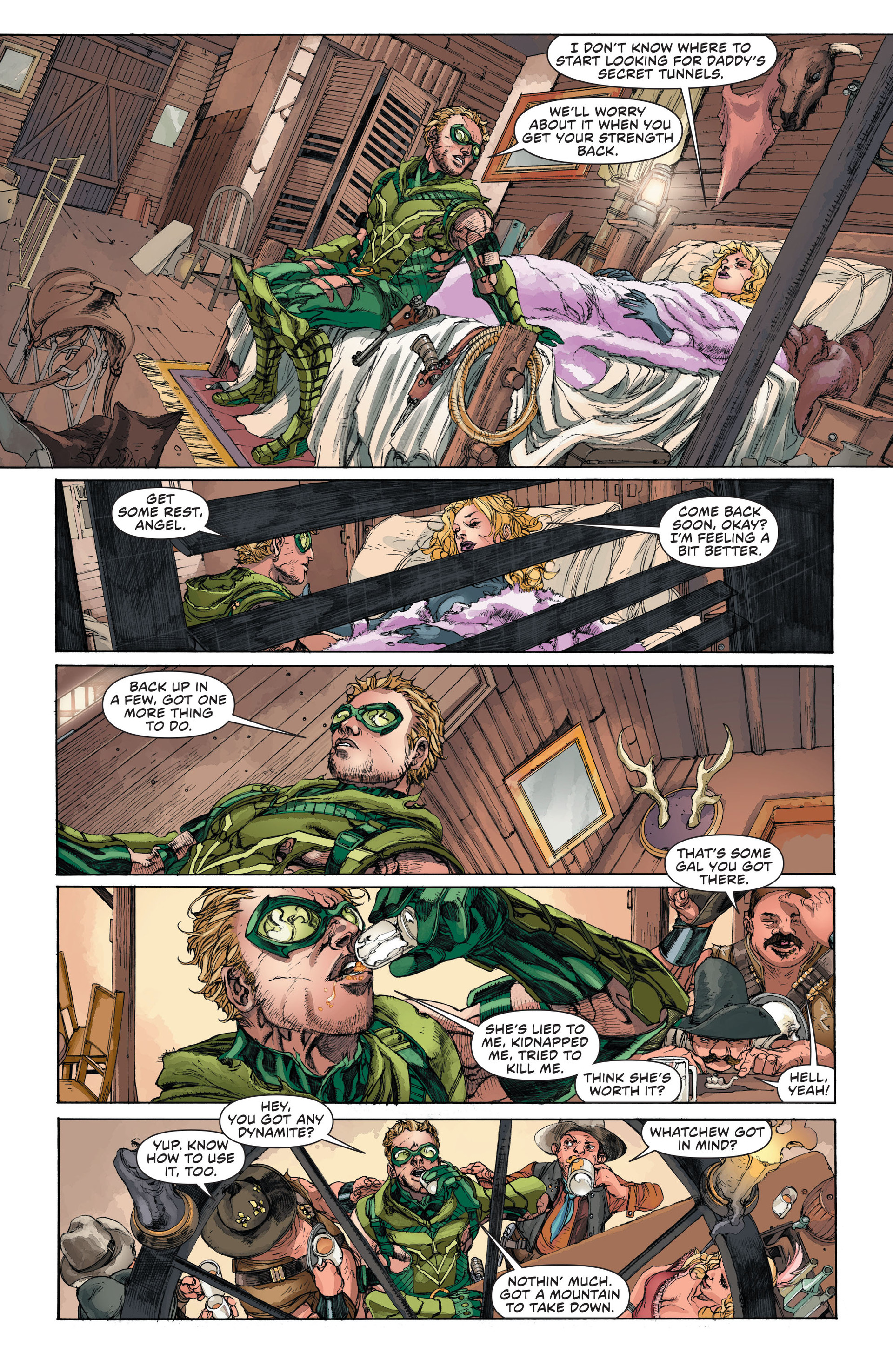 Read online Green Arrow (2011) comic -  Issue #9 - 12