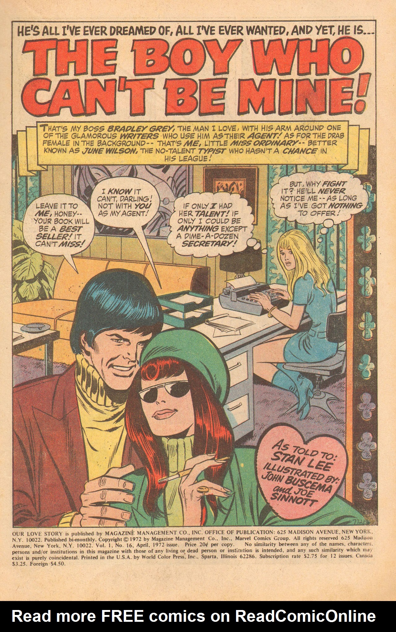 Read online Our Love Story comic -  Issue #16 - 3