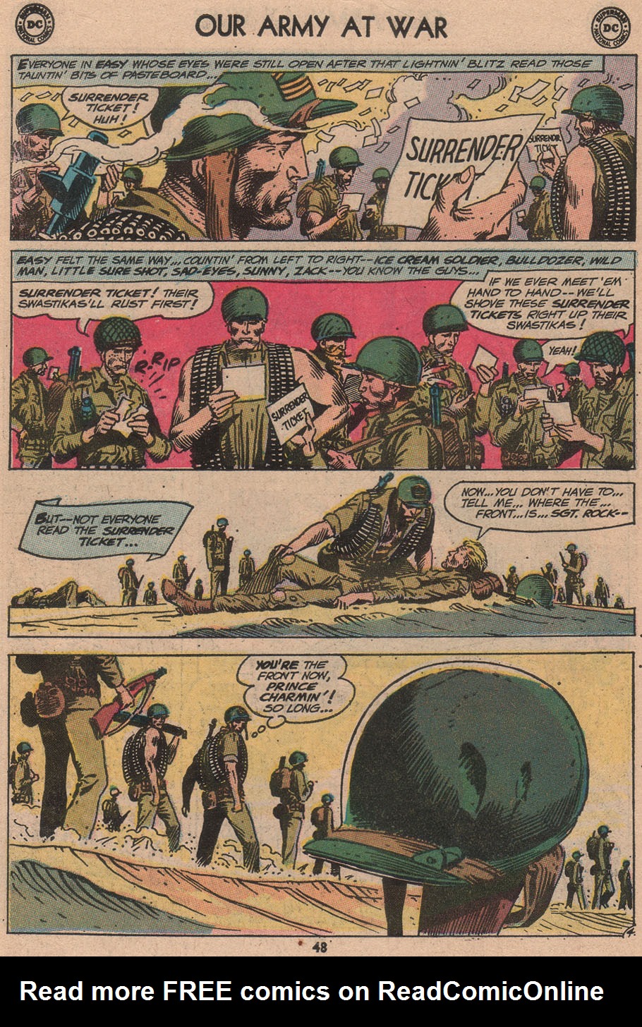 Read online Our Army at War (1952) comic -  Issue #229 - 50