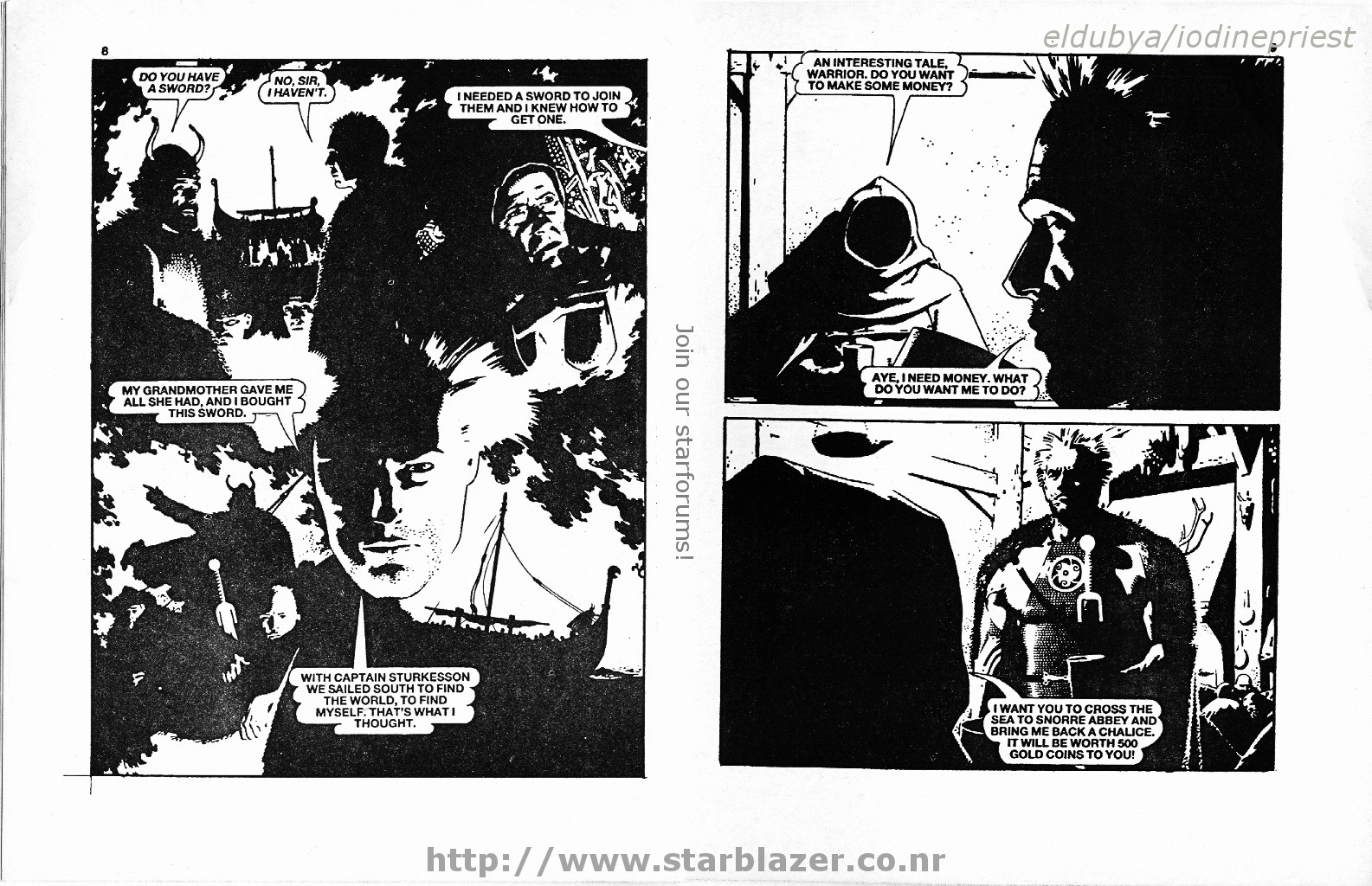 Read online Starblazer comic -  Issue #251 - 6