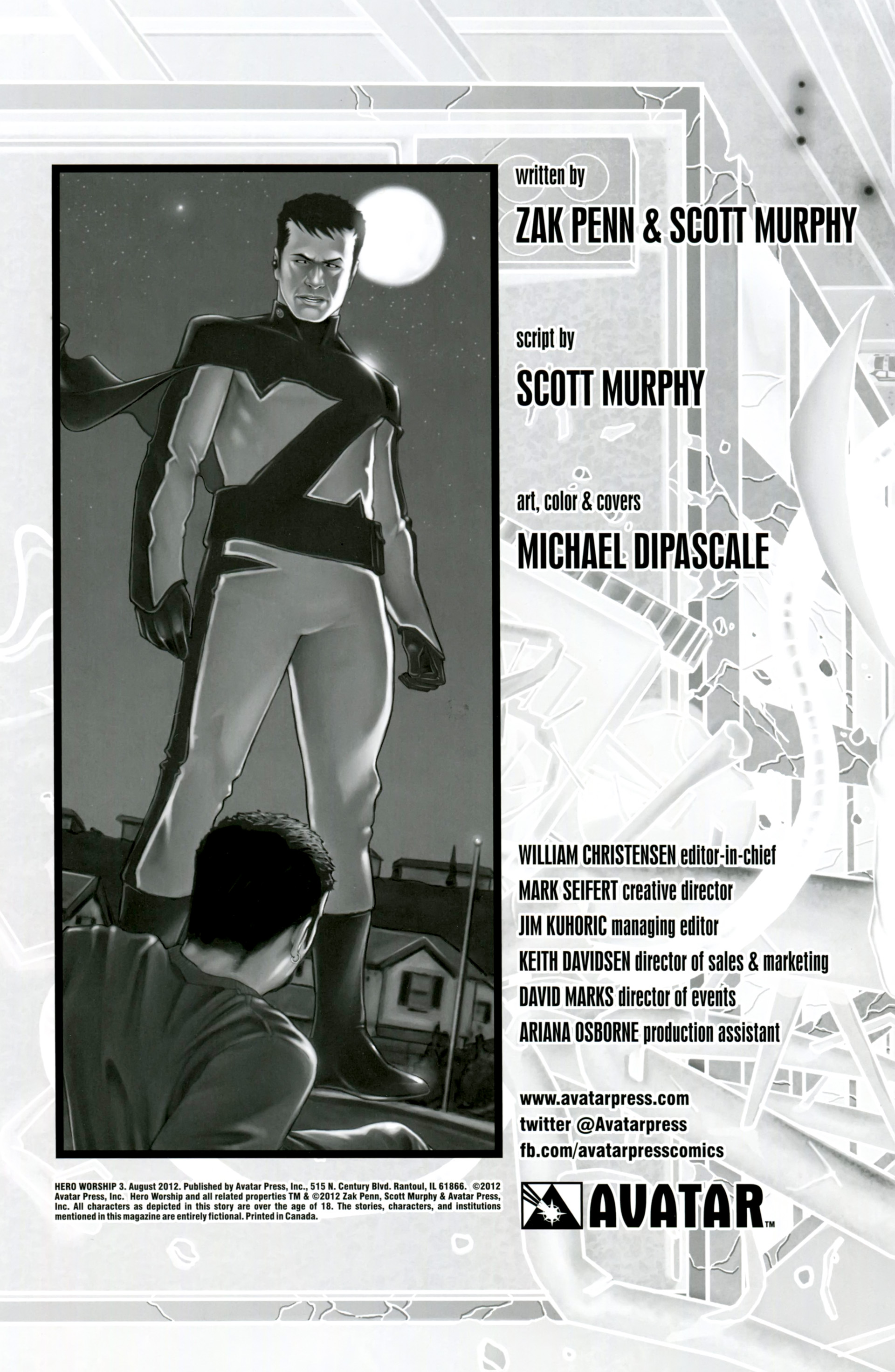 Read online Hero Worship comic -  Issue #3 - 2